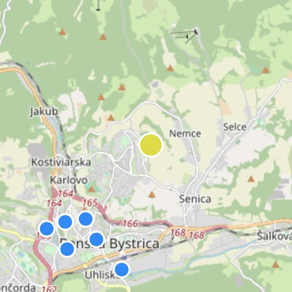 Istrica - map