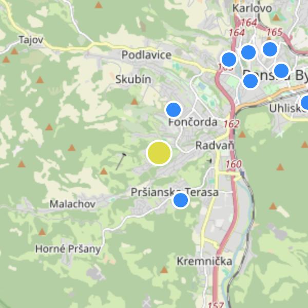 Rezidencia Suchý Vrch - map
