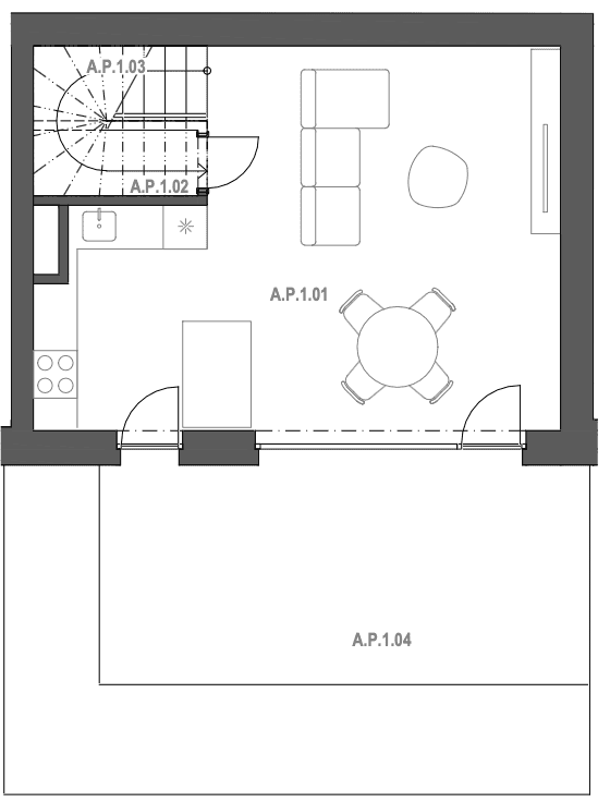 Rezidencia Suchý Vrch - 301 - Pôdorys