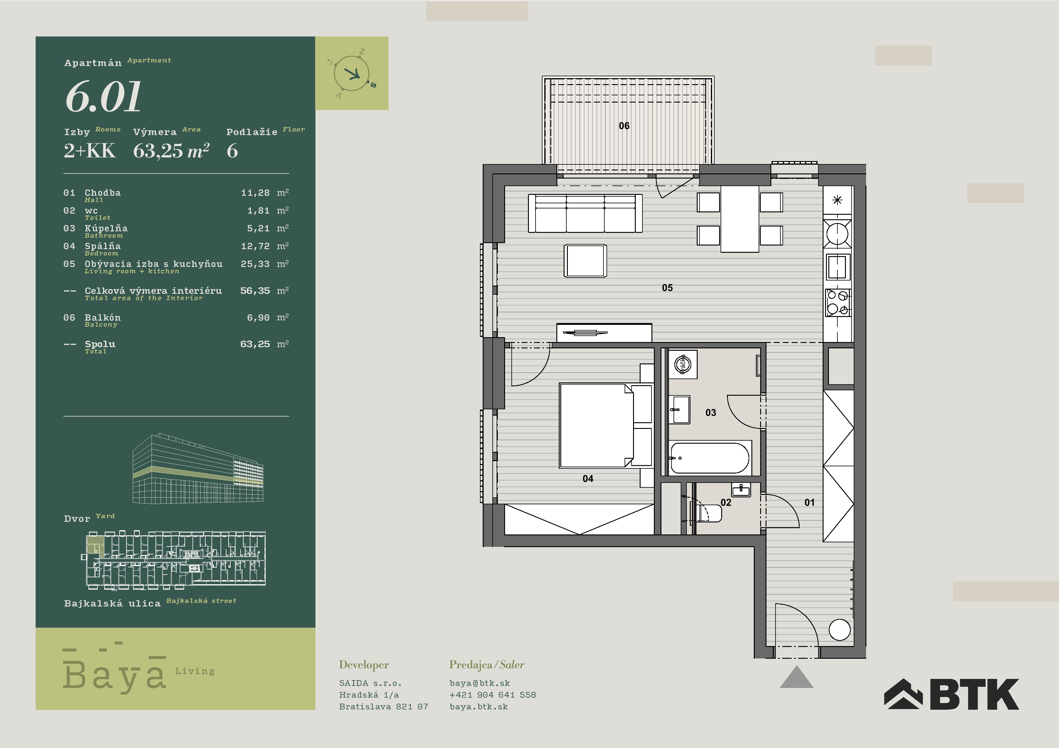 Baya - 6.01 - Pôdorys