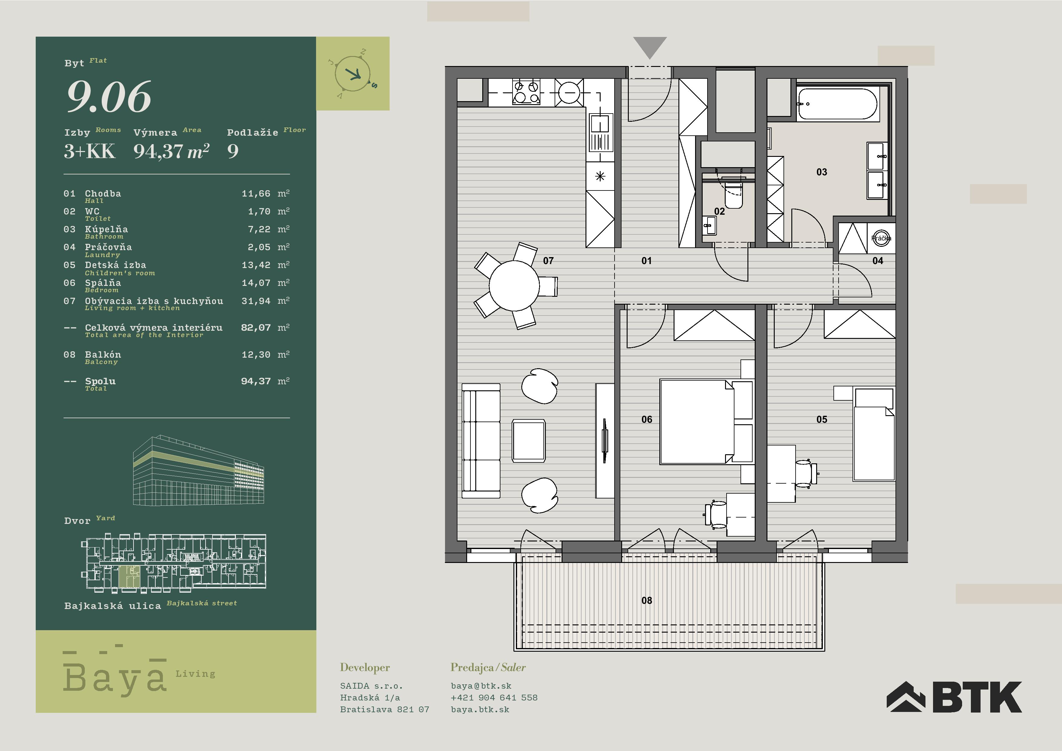 Baya - 9.06 - Pôdorys