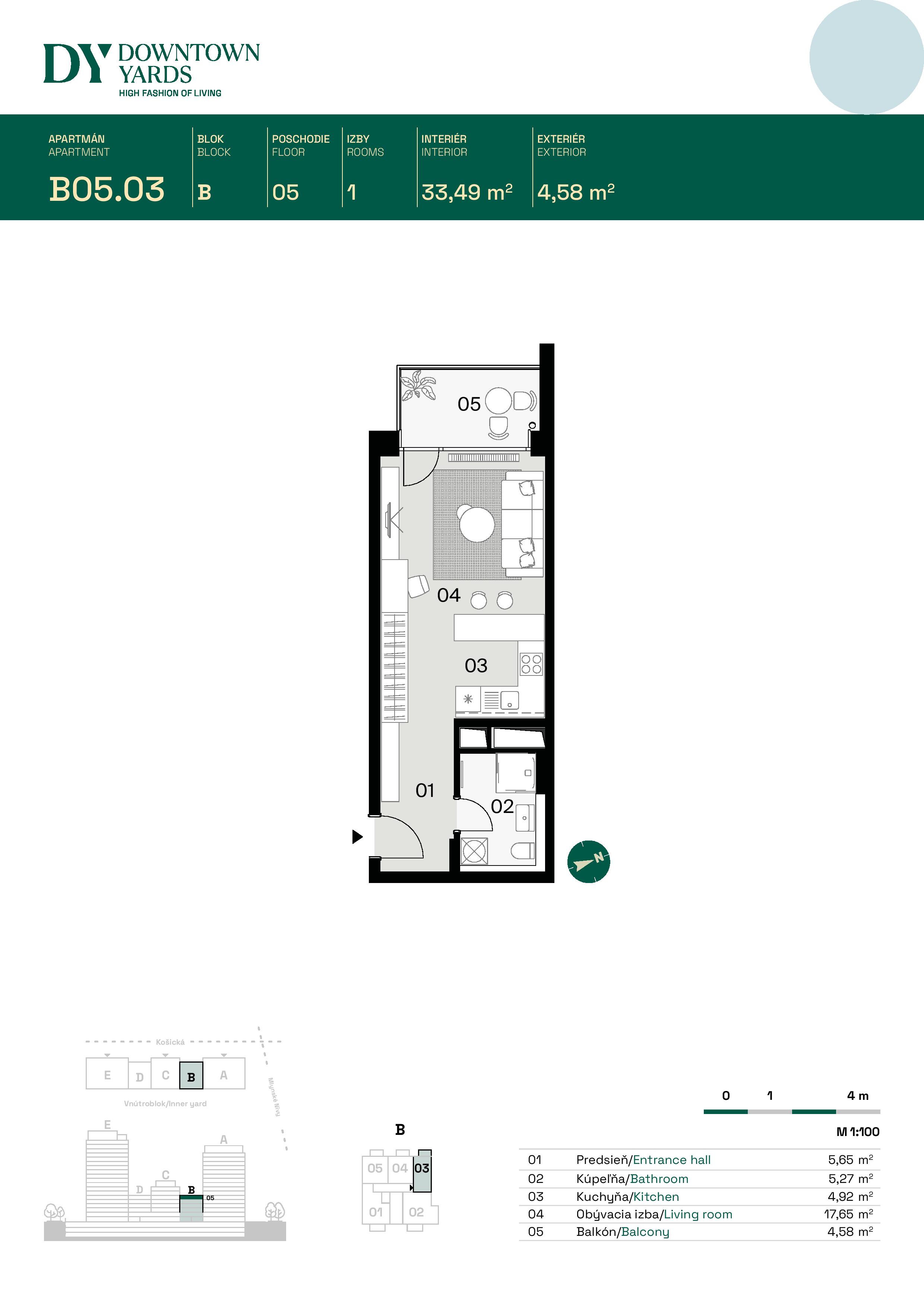 Downtown Yards - B05.03 - Pôdorys