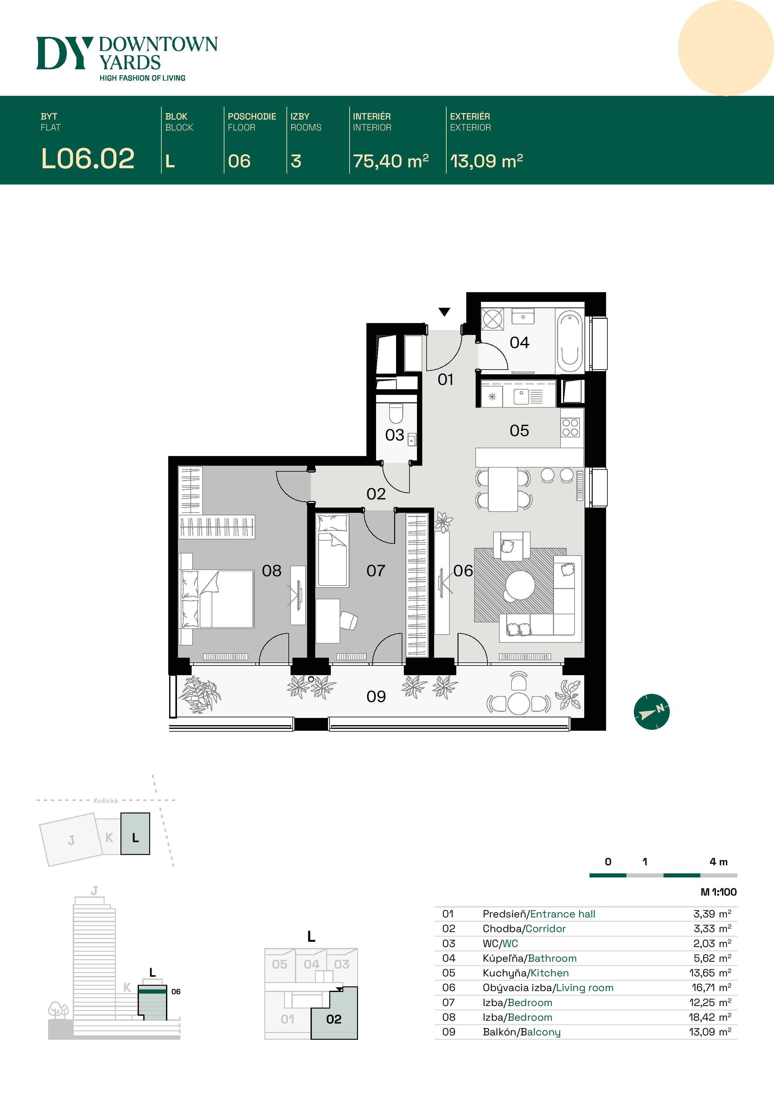 Downtown Yards - L06.02 - Pôdorys