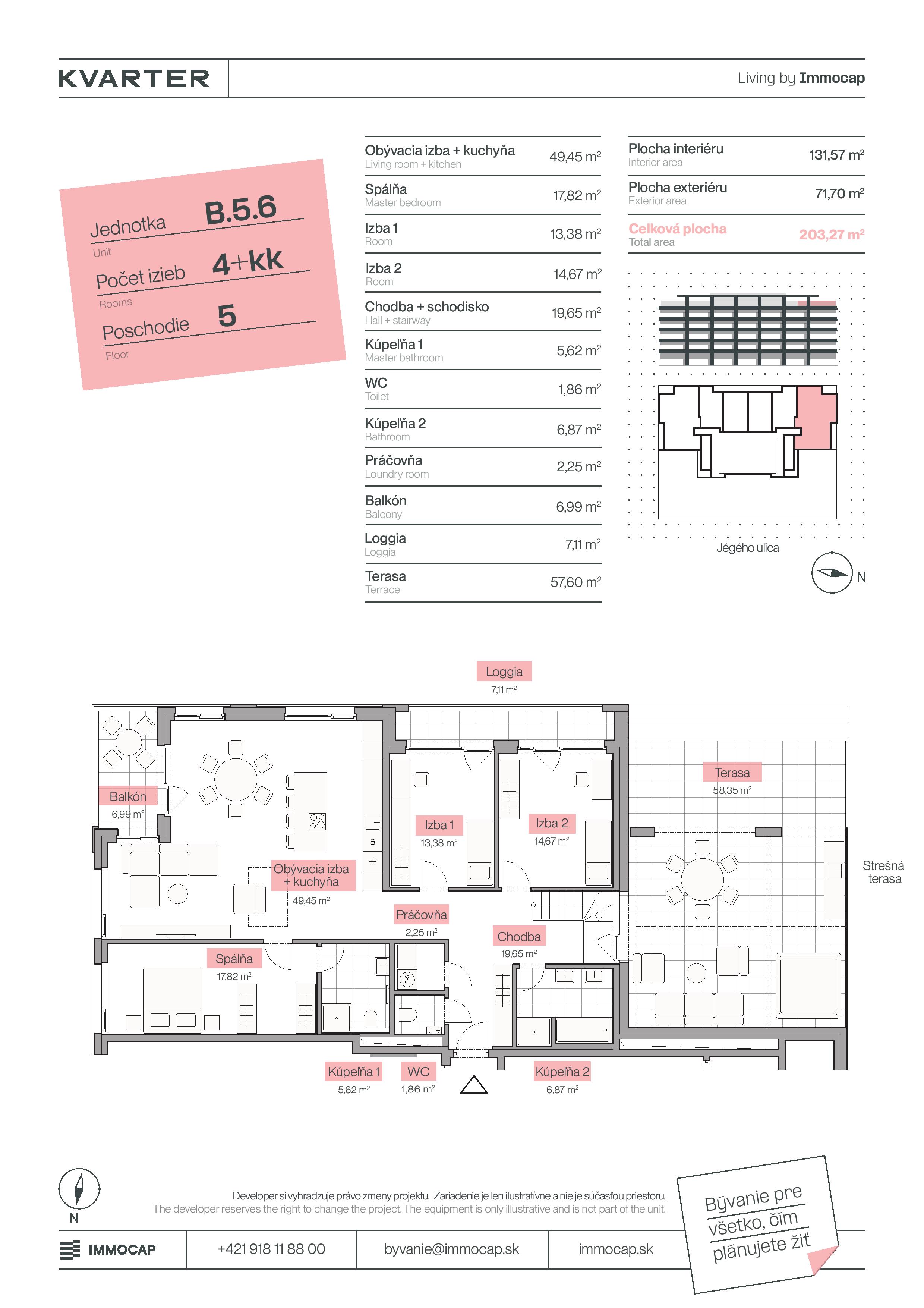 Kvarter - B.5.6 - Pôdorys