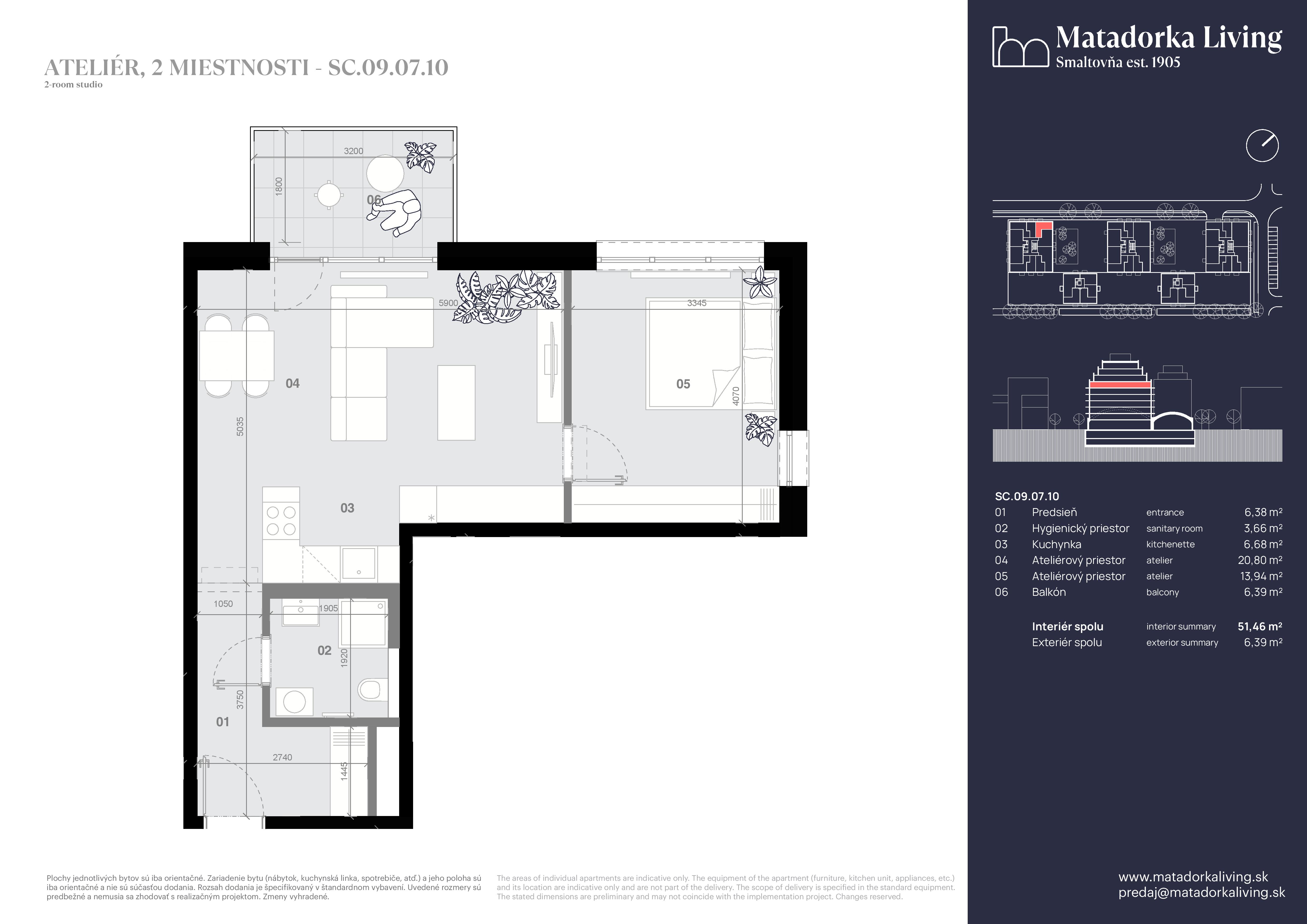 Matadorka Living - SC-09-07-10 - Pôdorys