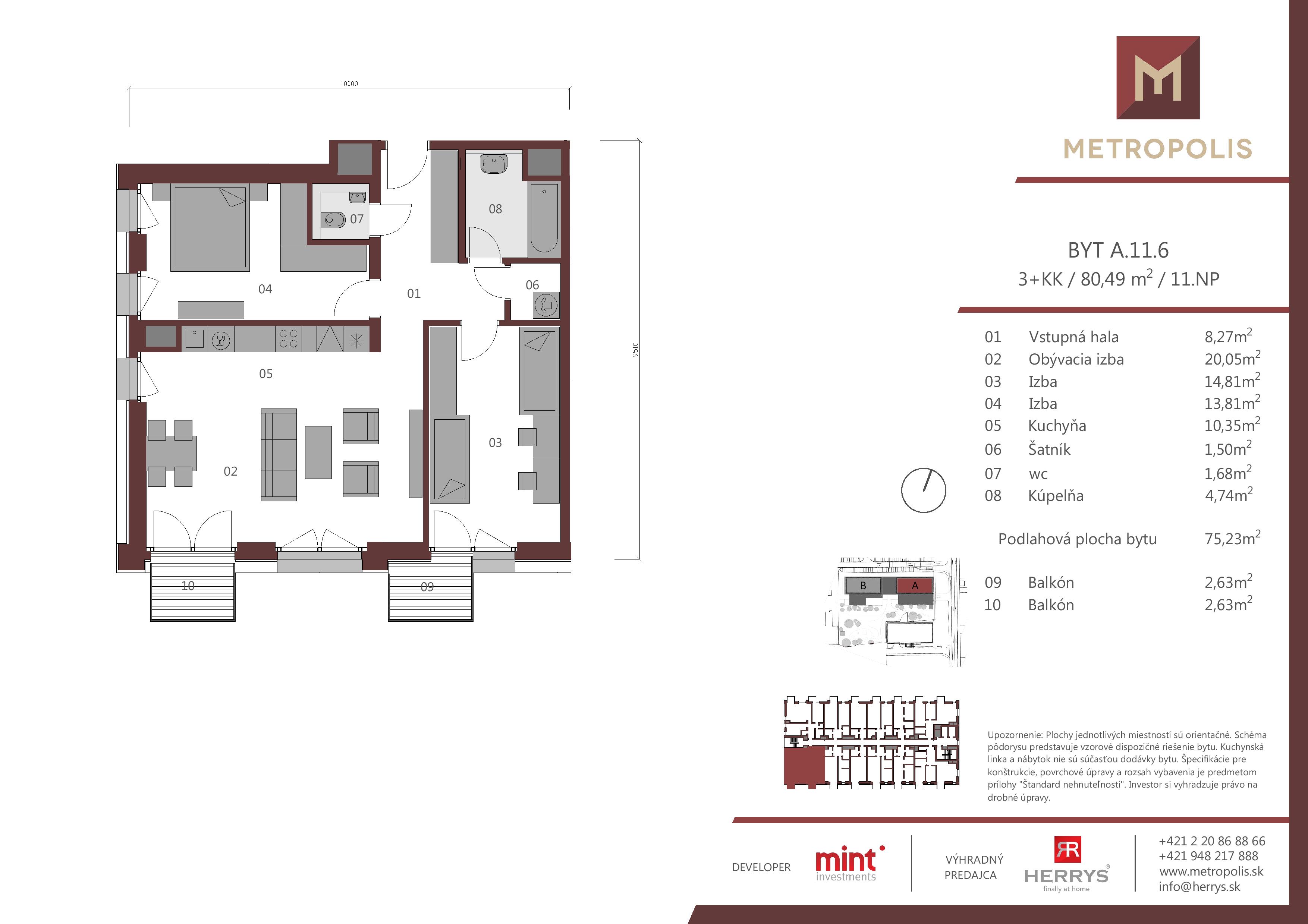 Metropolis - A.11.6 - Pôdorys