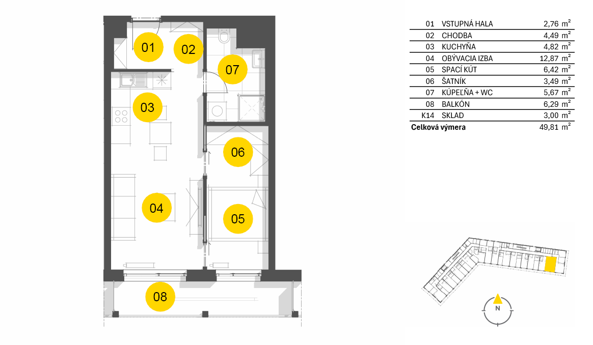 Nový Ružinov - C1.6.14 - Pôdorys