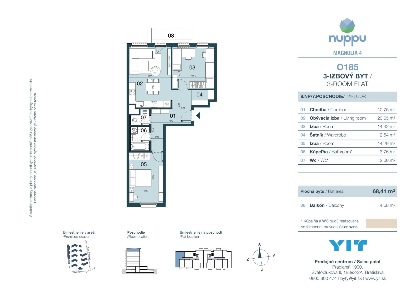 NUPPU - O185 - Pôdorys