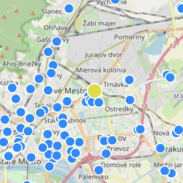 Olivia residence - map