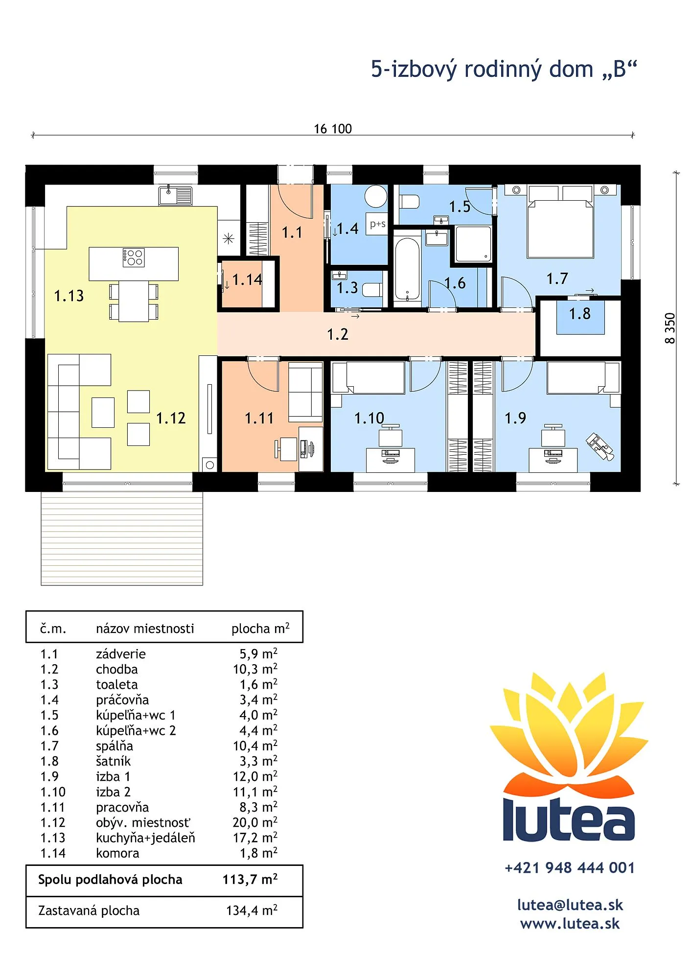 Lutea - 42 - Pôdorys