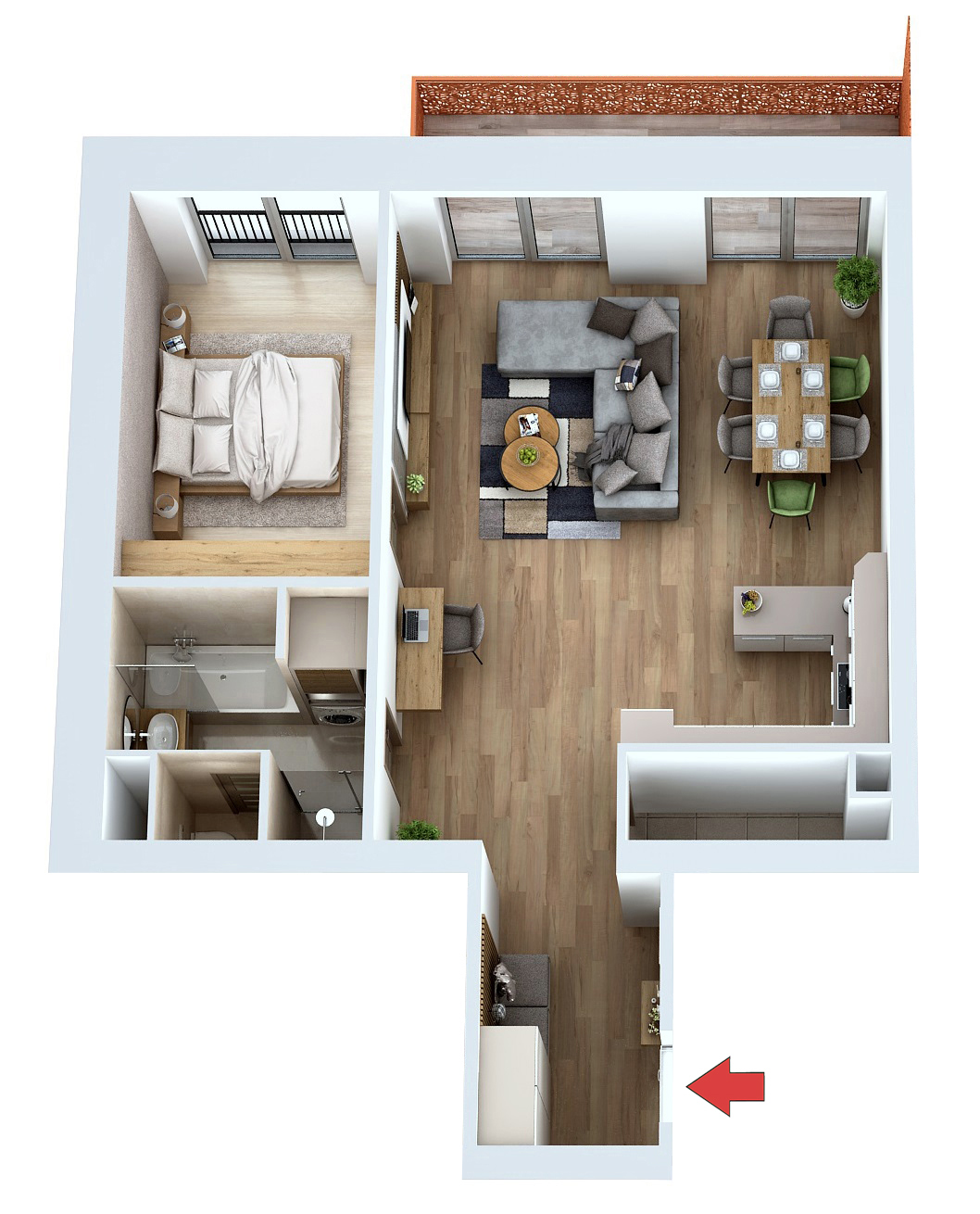 Soho Park - A11 - Pôdorys