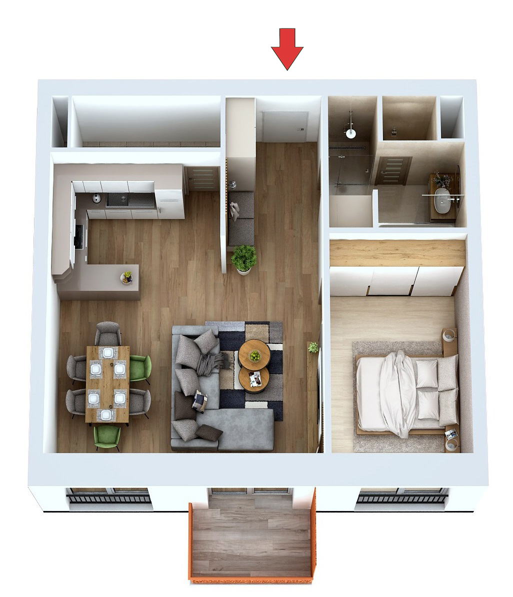 Soho Park - B1 - Pôdorys