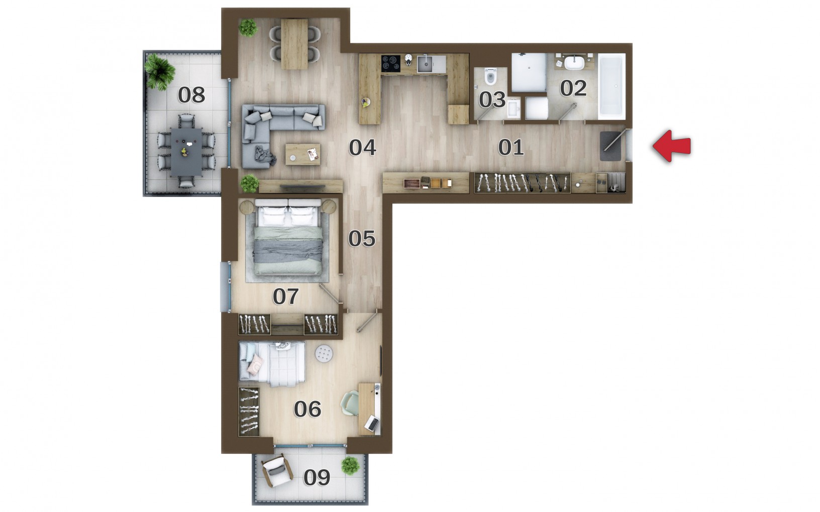 Viva Park - A11 - Pôdorys