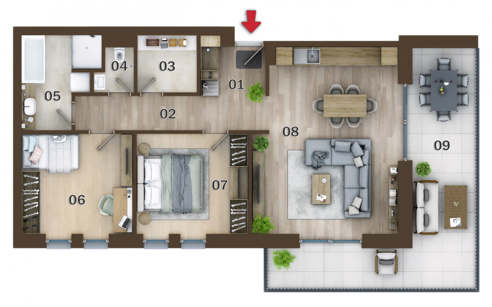 Viva Park - A3 - Pôdorys