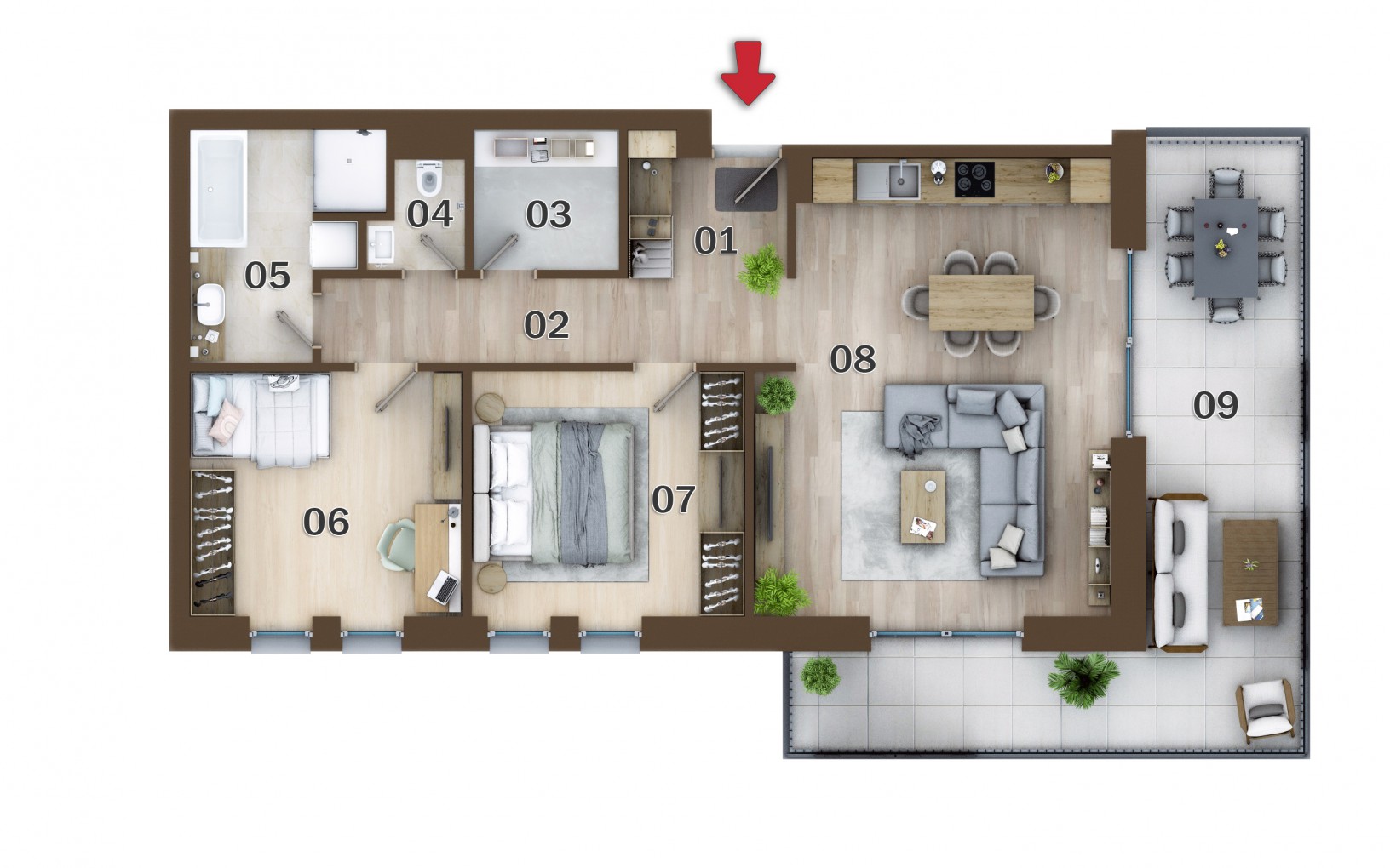 Viva Park - A6 - Pôdorys