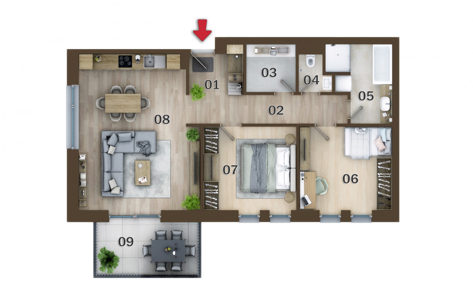 Viva Park - B12 - Pôdorys