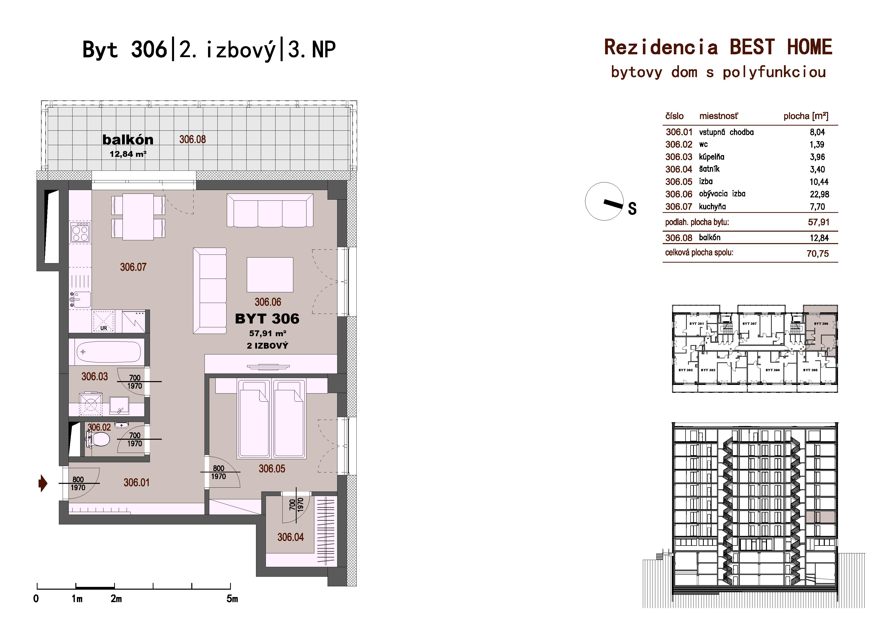 Best Home - 306 - Pôdorys