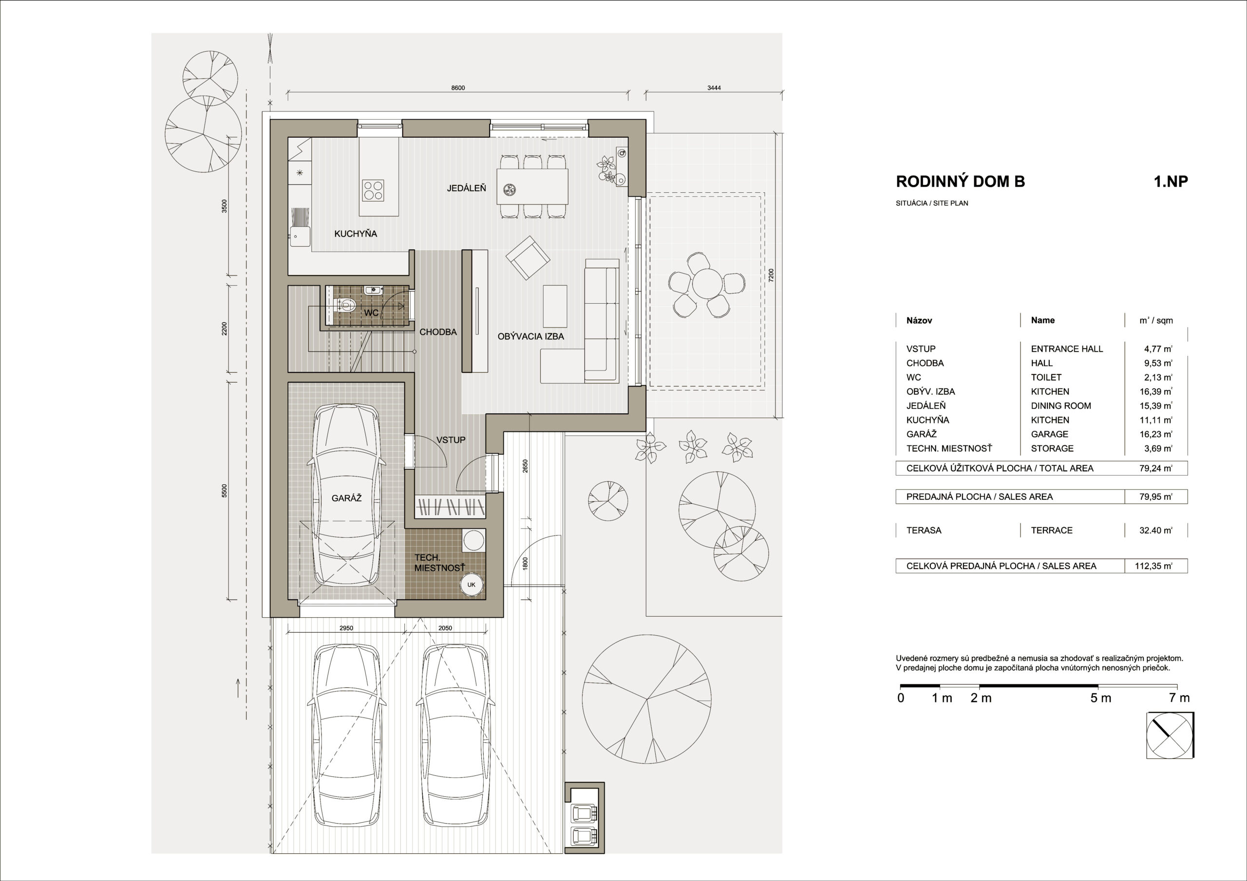 Domino Park - RD B1 - Pôdorys