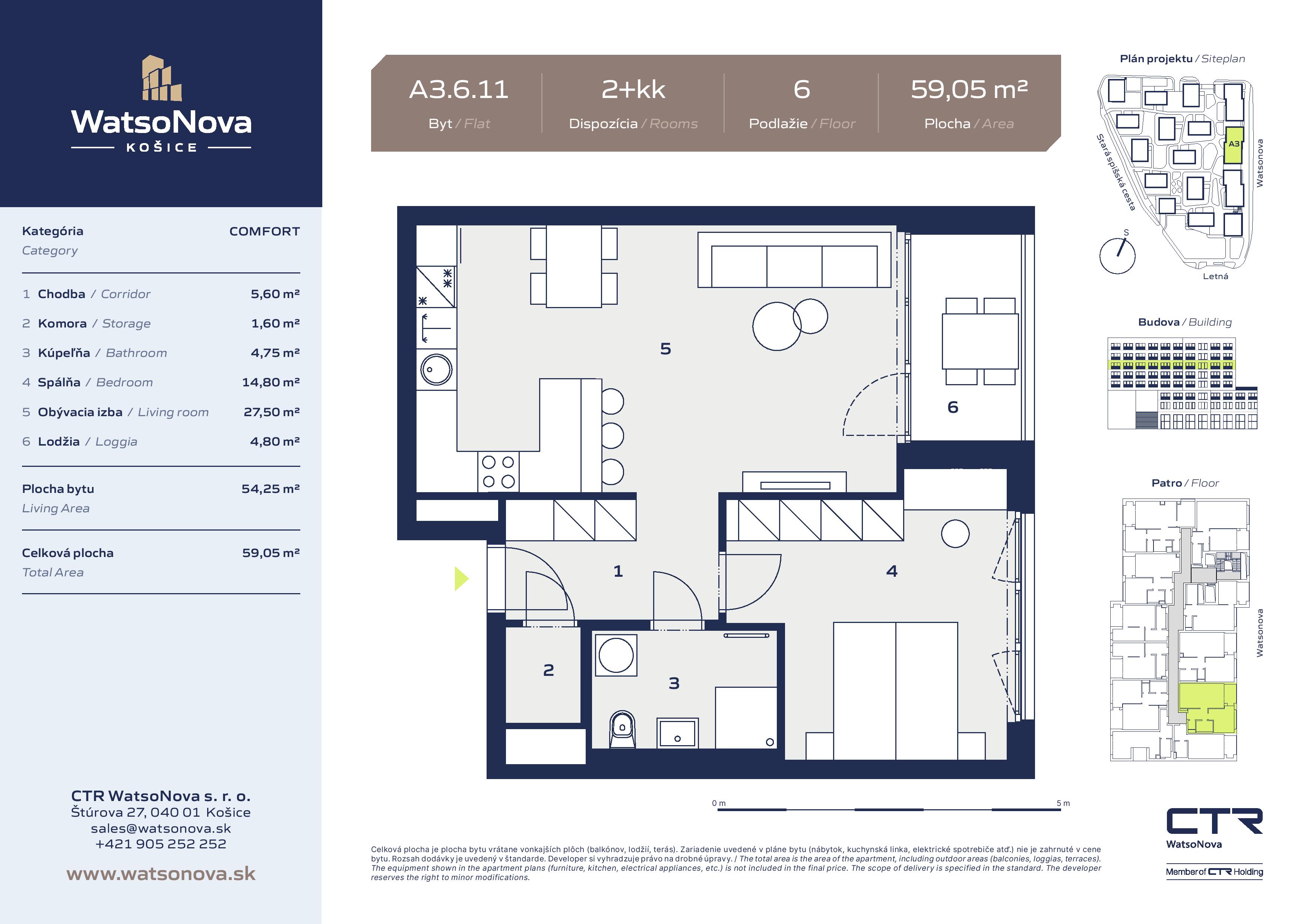 WatsoNova - A3.6.11 - Pôdorys