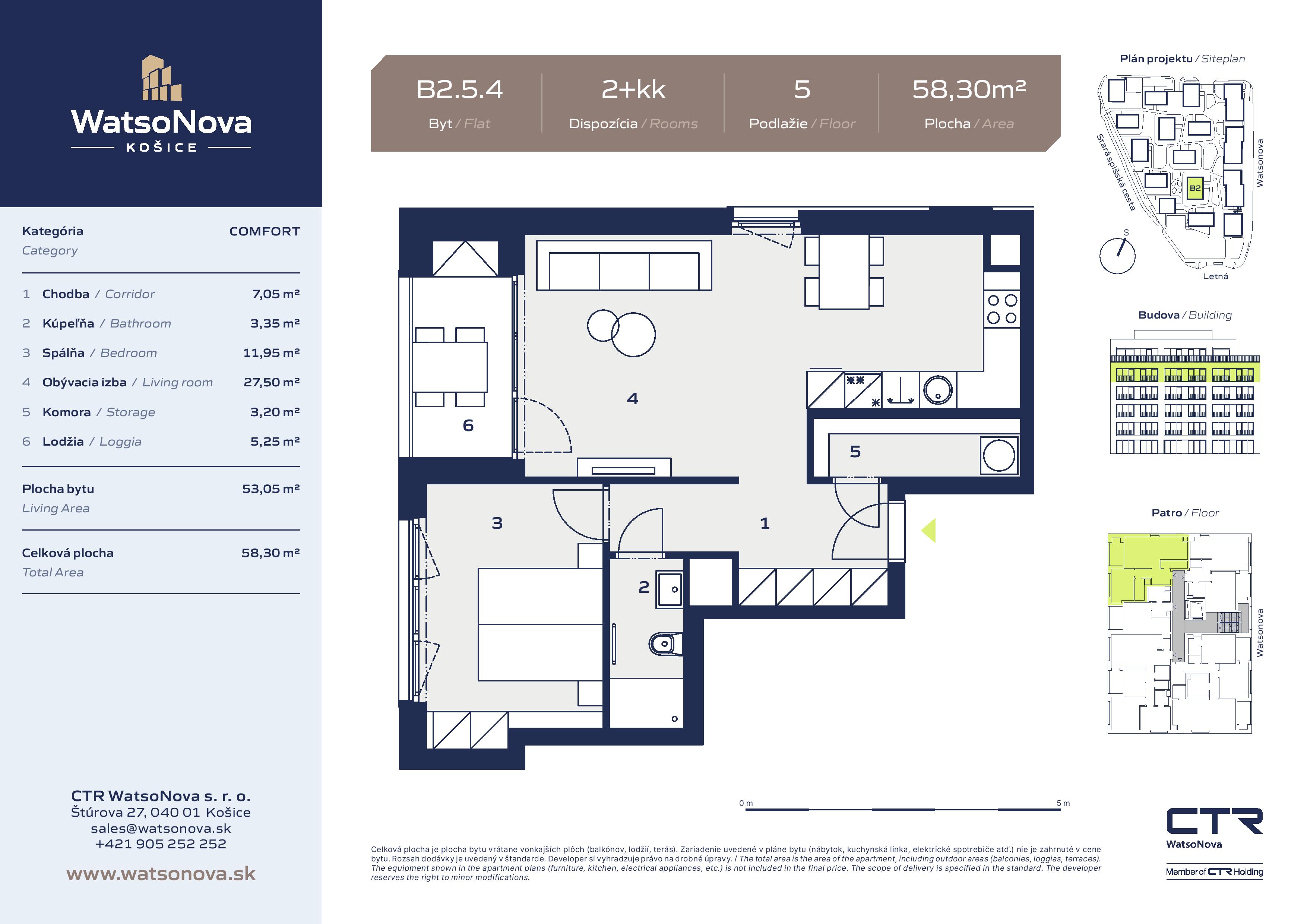 WatsoNova - B2.5.4 - Pôdorys