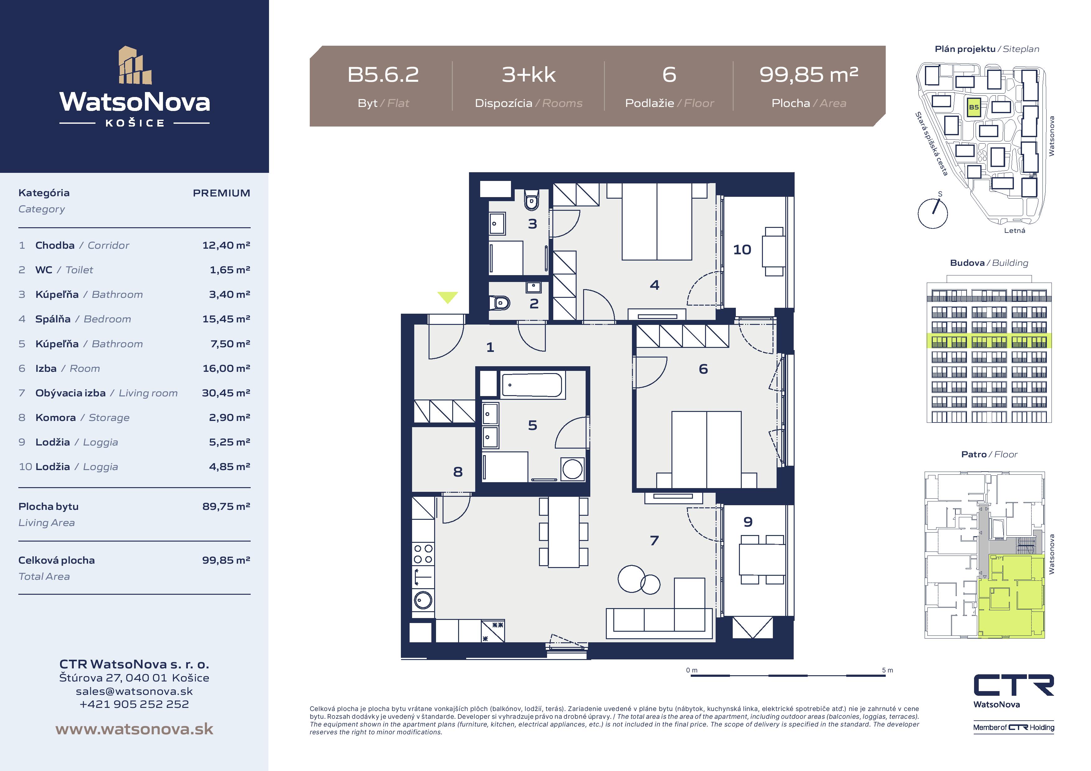 WatsoNova - B5.6.2 - Pôdorys
