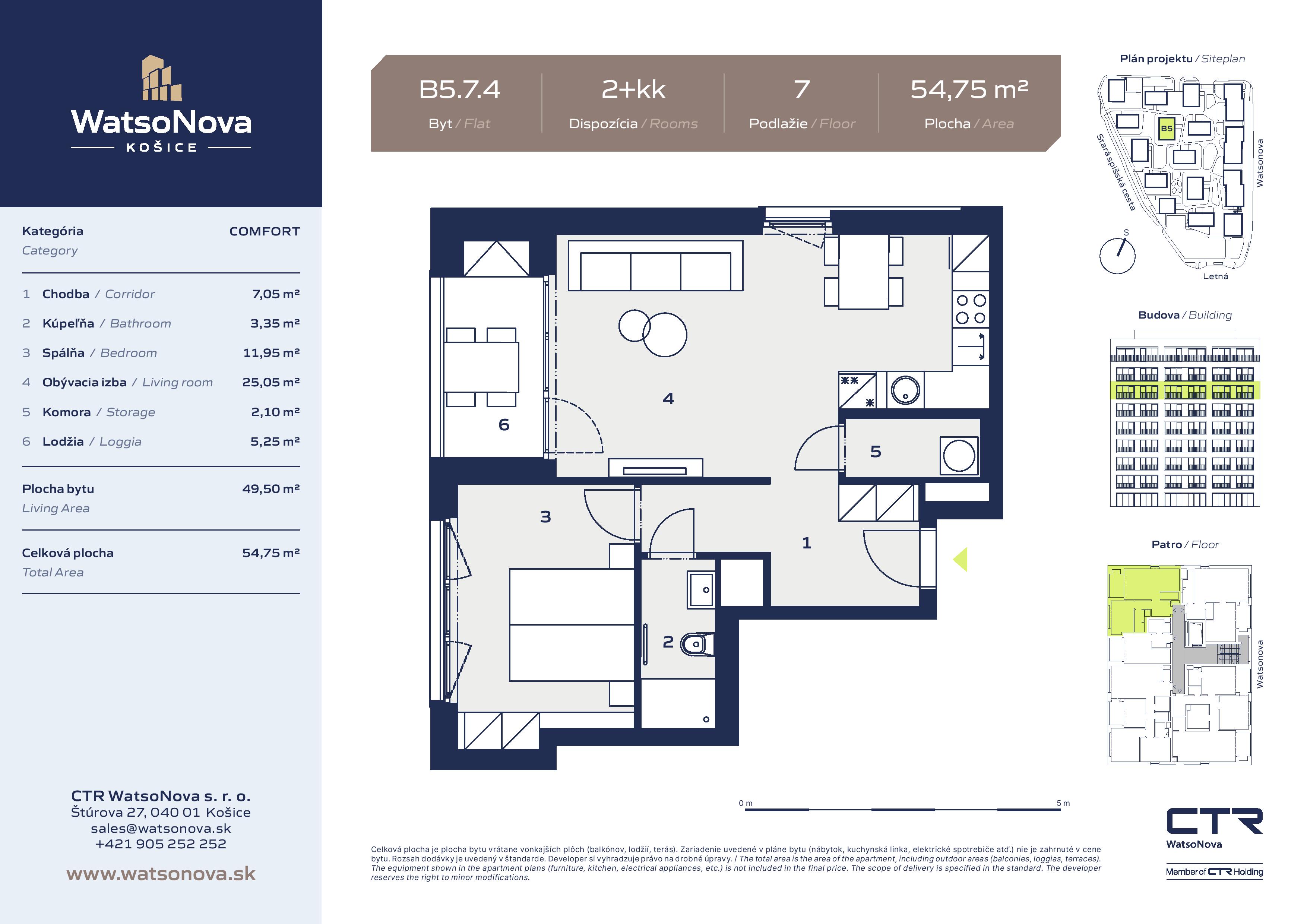 WatsoNova - B5.7.4 - Pôdorys