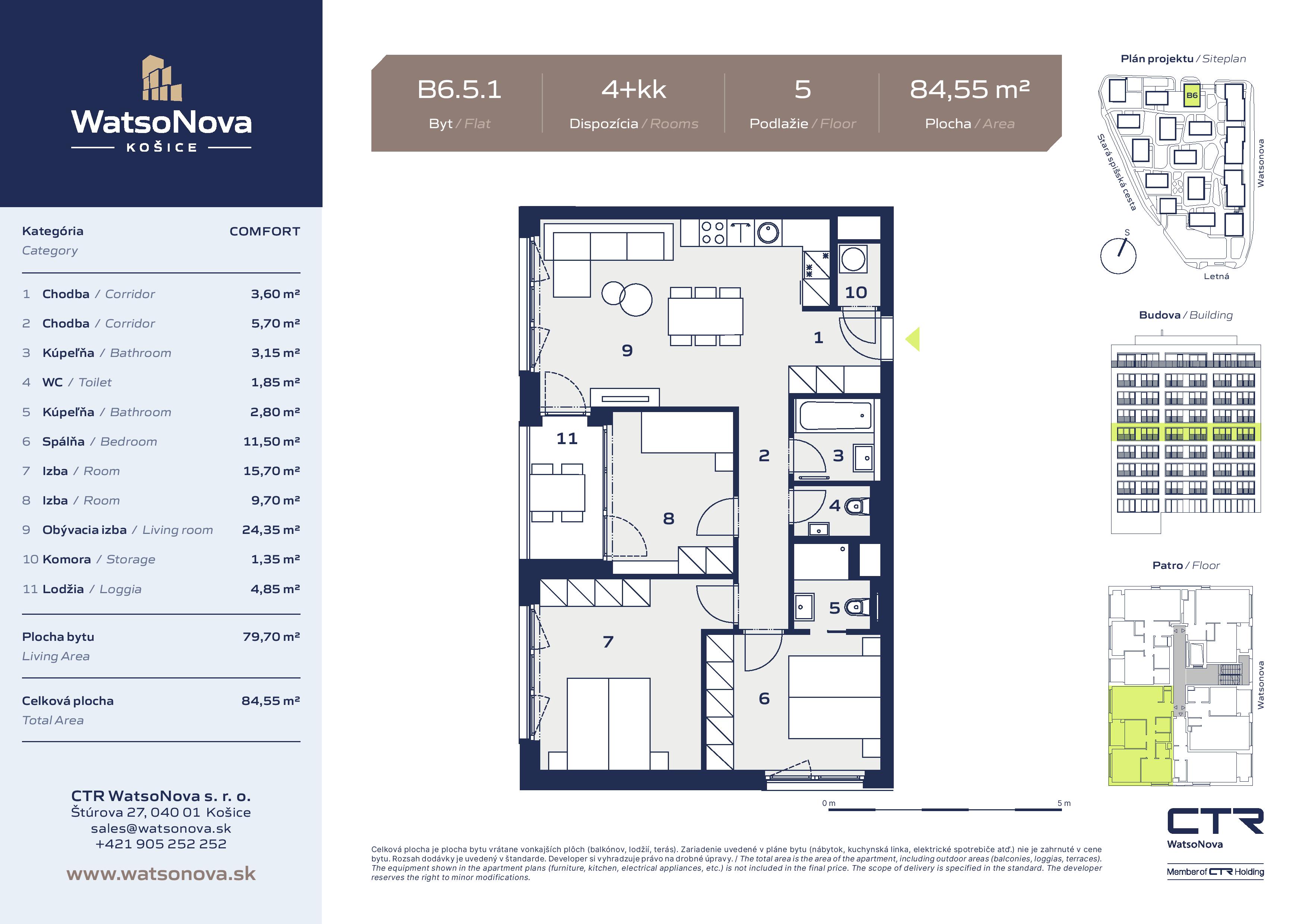 WatsoNova - B6.5.1 - Pôdorys