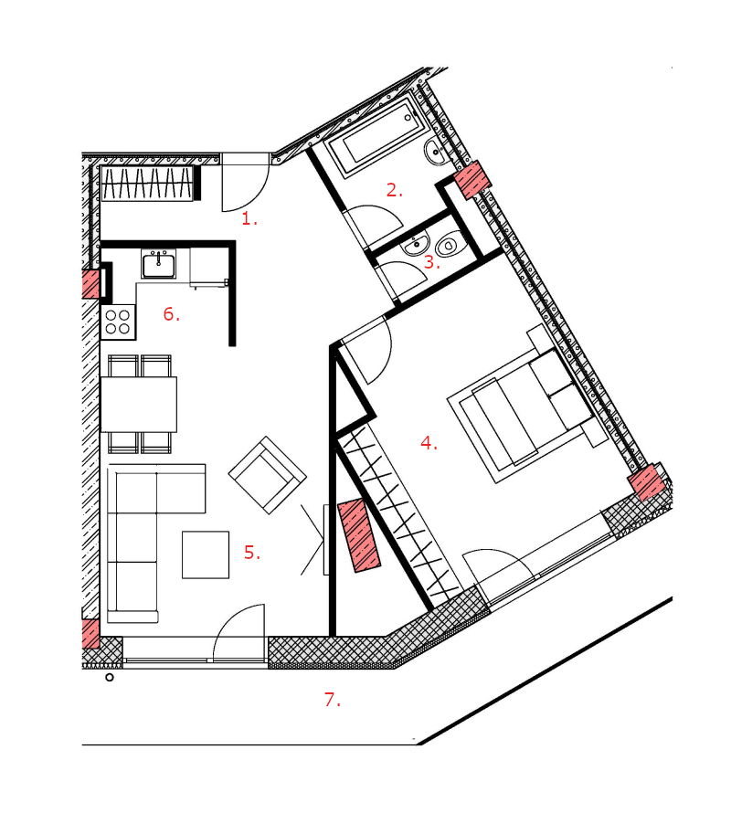 Galandov majer - K16.2.1 - Pôdorys