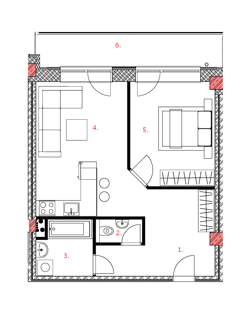 Galandov majer - V31.3.2 - Pôdorys