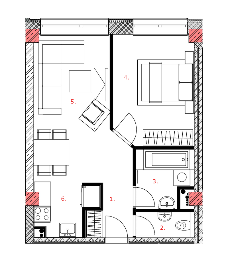 Galandov majer - V5.1.2 - Pôdorys