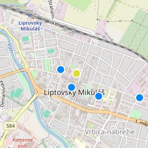 Stará tržnica - map