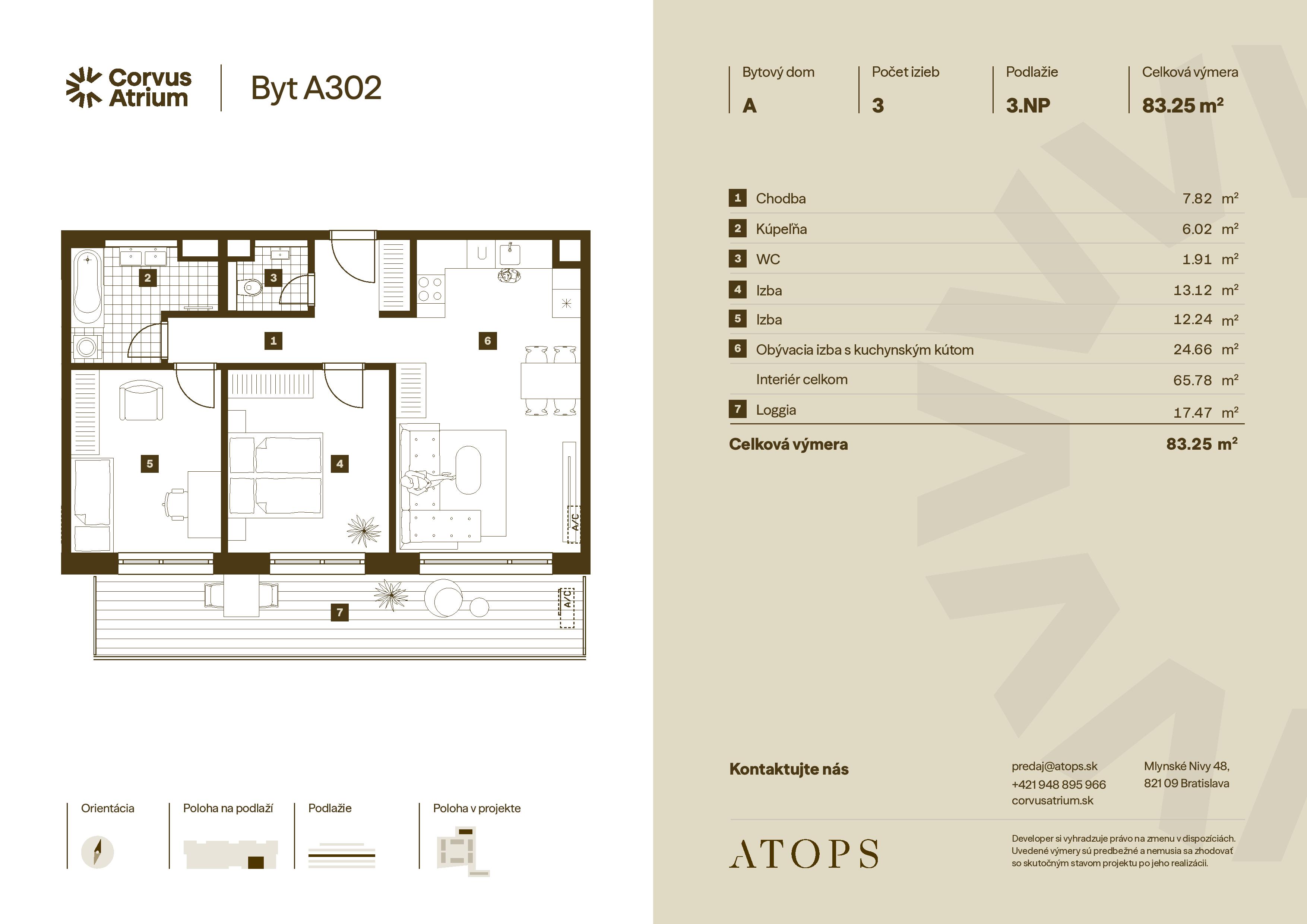 Corvus Malacky - A302 - Pôdorys