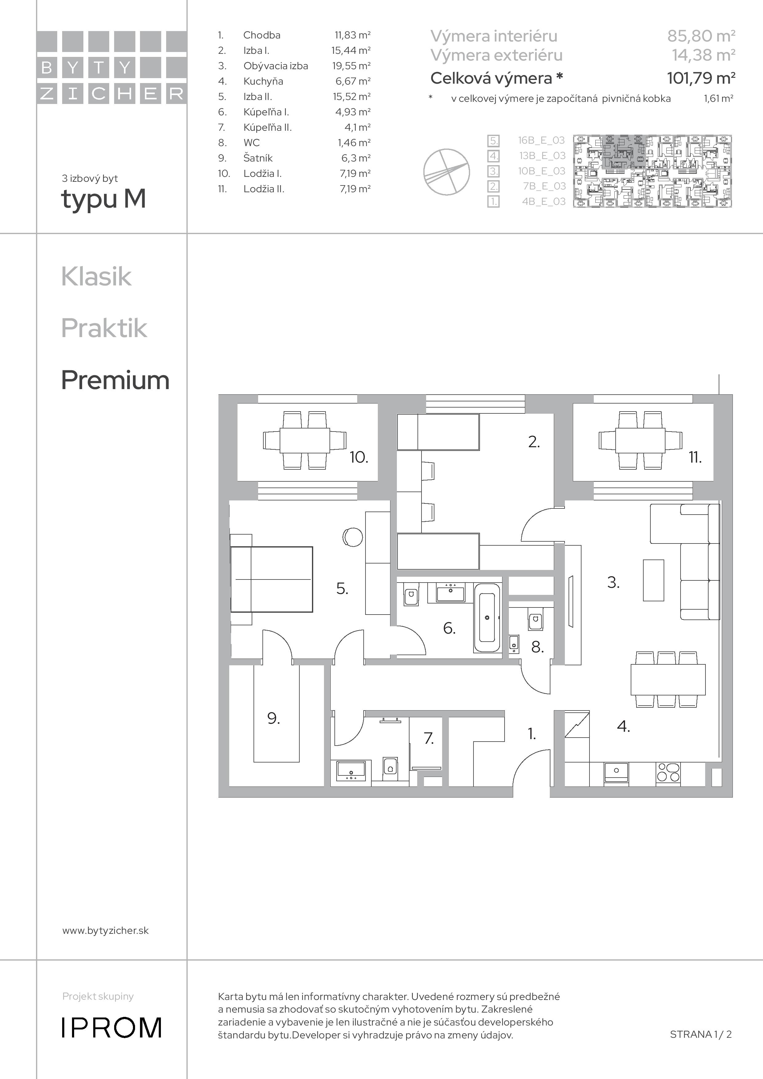 ZICHER - 4B E 03 - Pôdorys