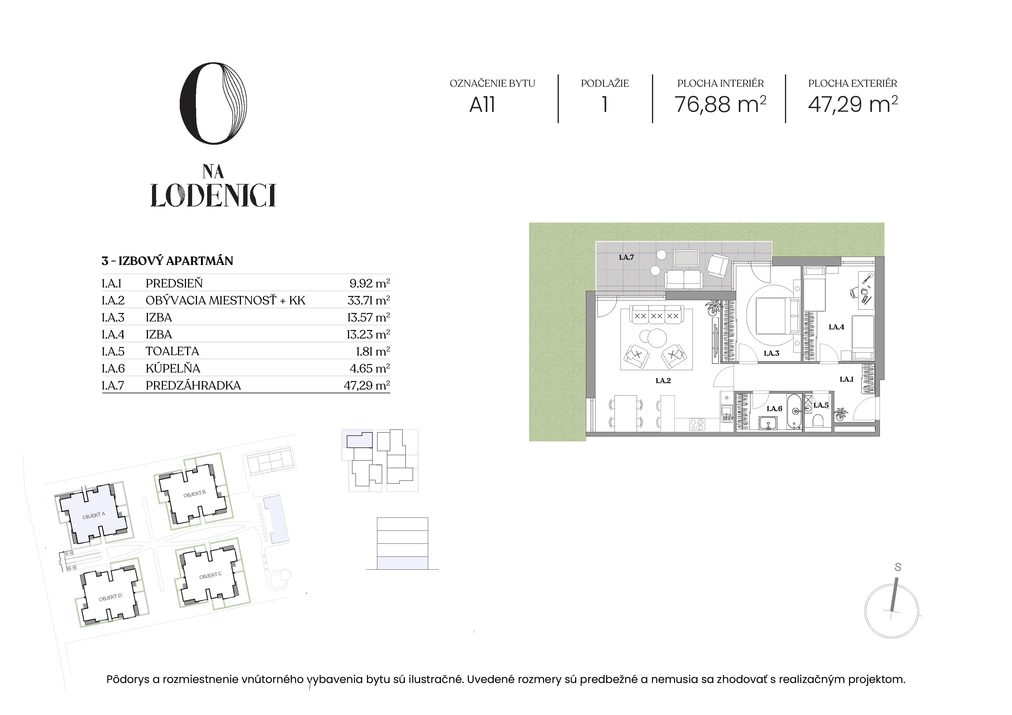 Na Lodenici - A11 - Pôdorys