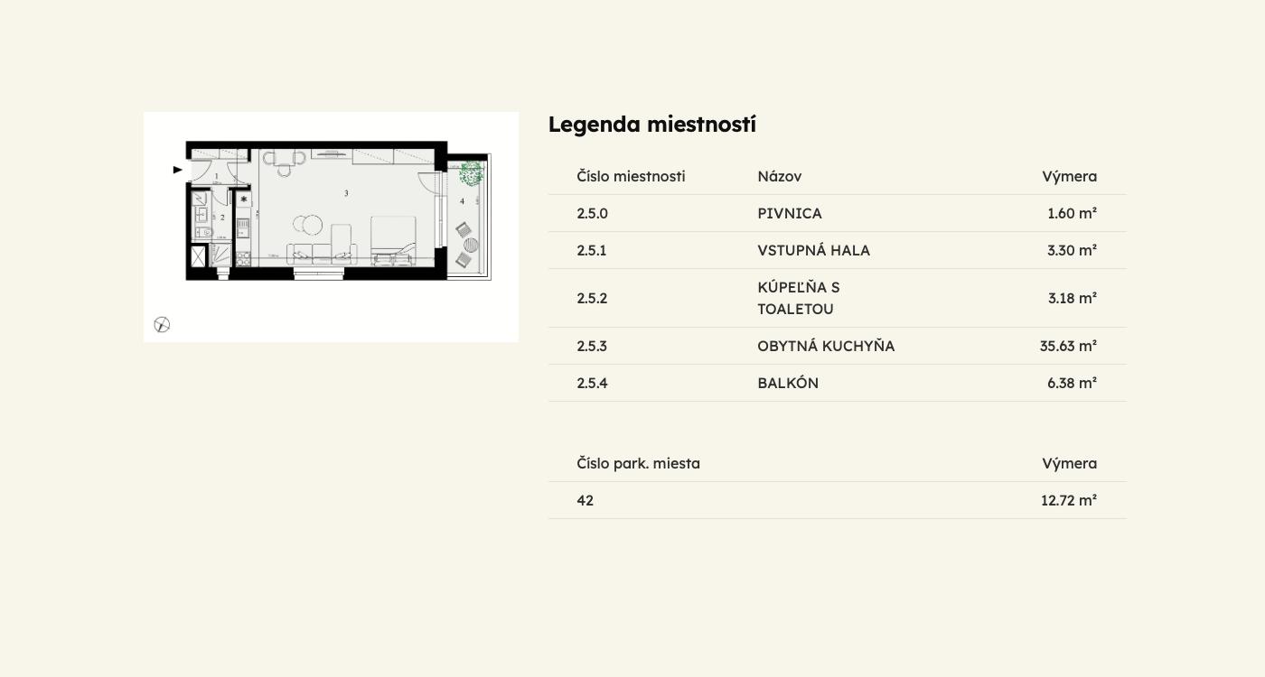 Selanky - B-2.5 - Pôdorys