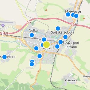 Nová Hviezdoslavova - map