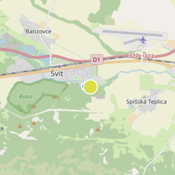 Living Park Svit - map