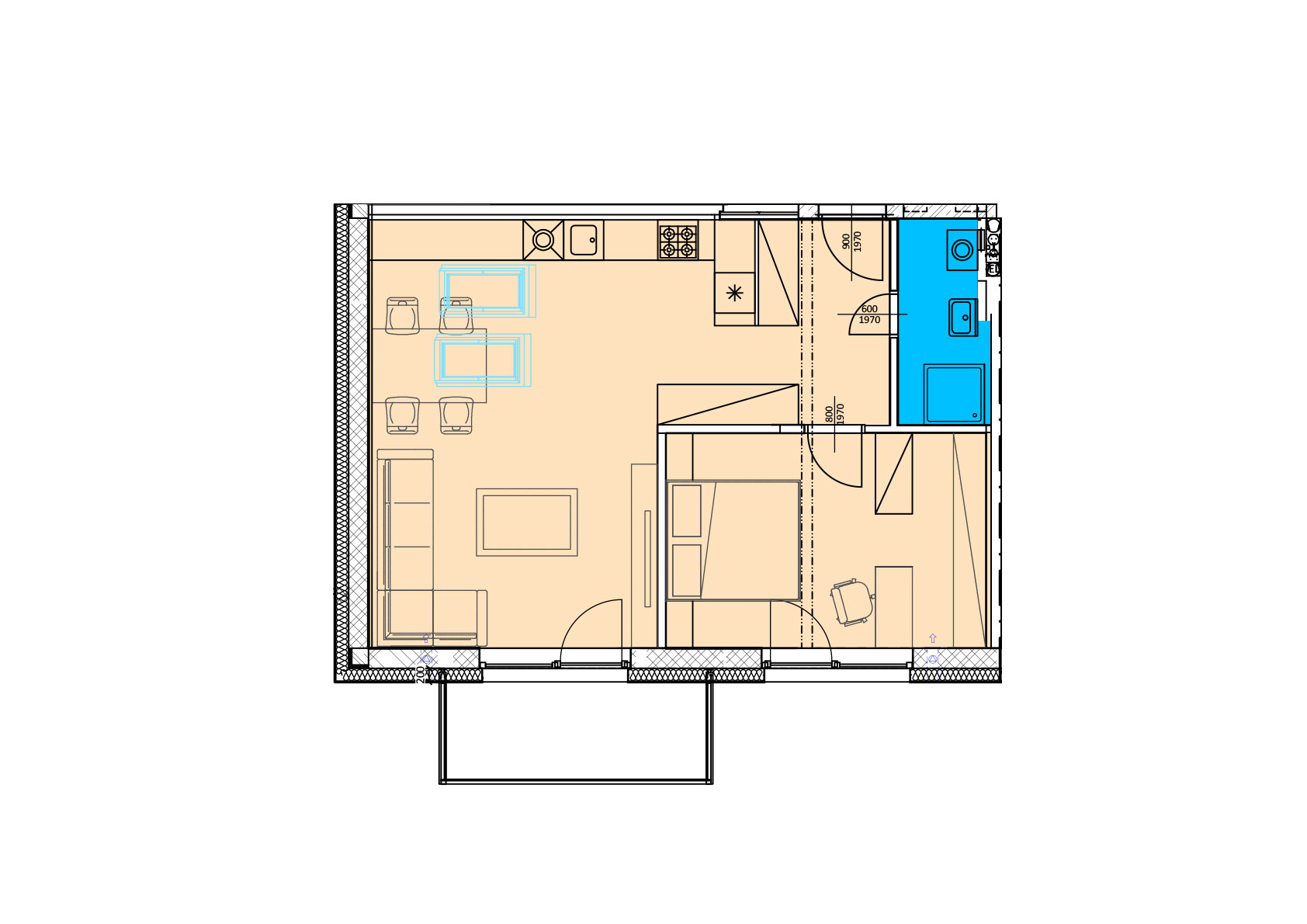 Living Park Svit - 27 5 - Pôdorys