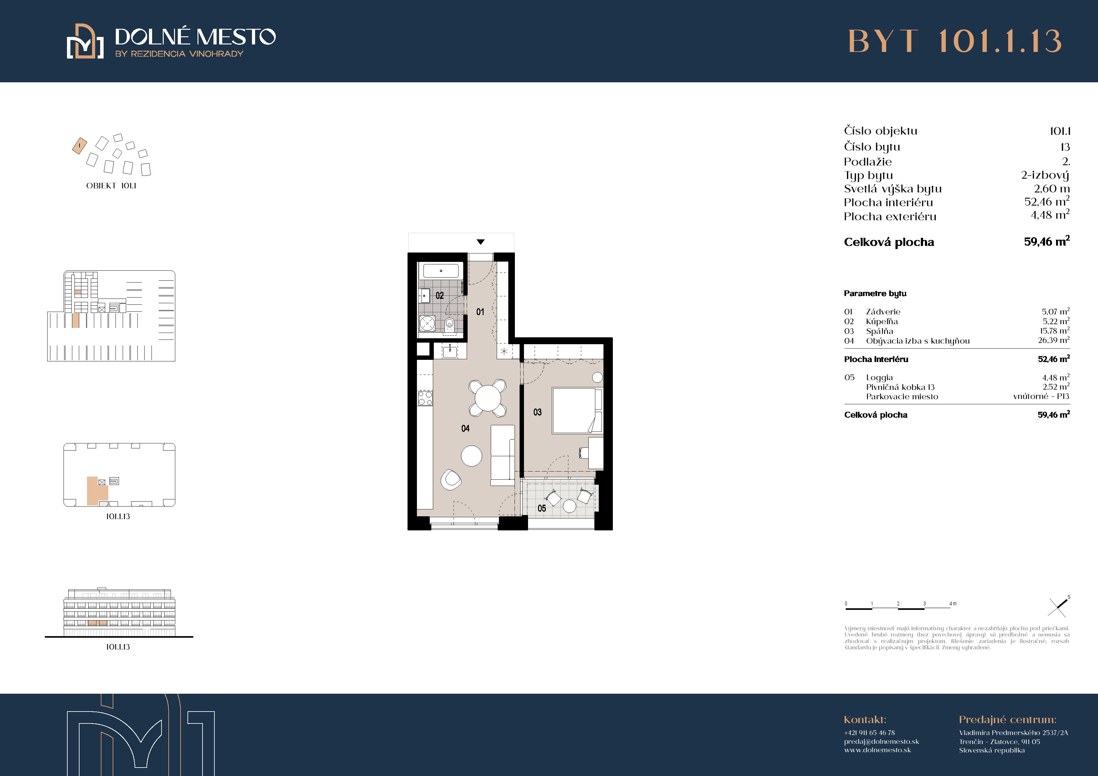 Dolné mesto - 101.1.13 - Pôdorys