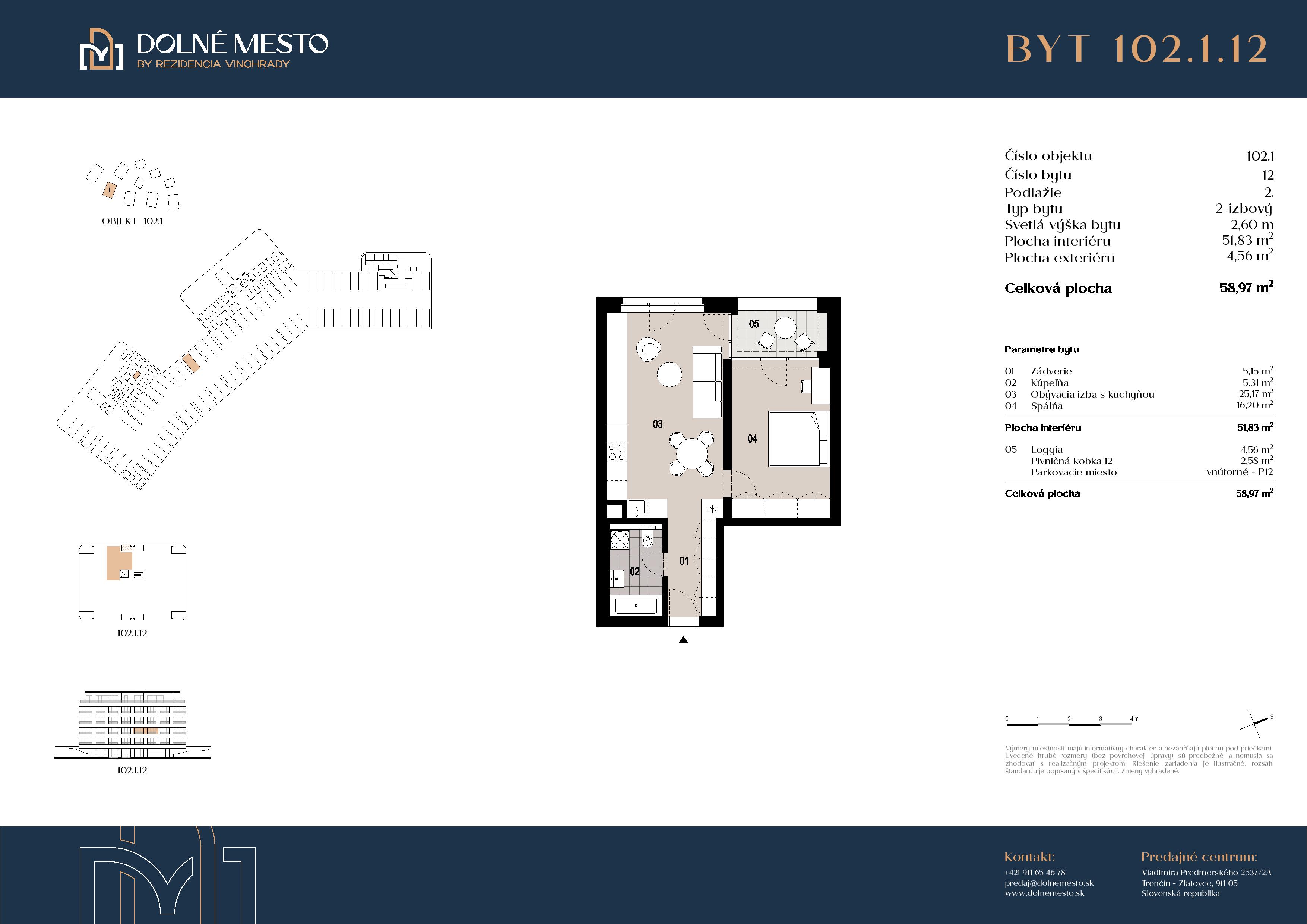 Dolné mesto - 102.1.12 - Pôdorys