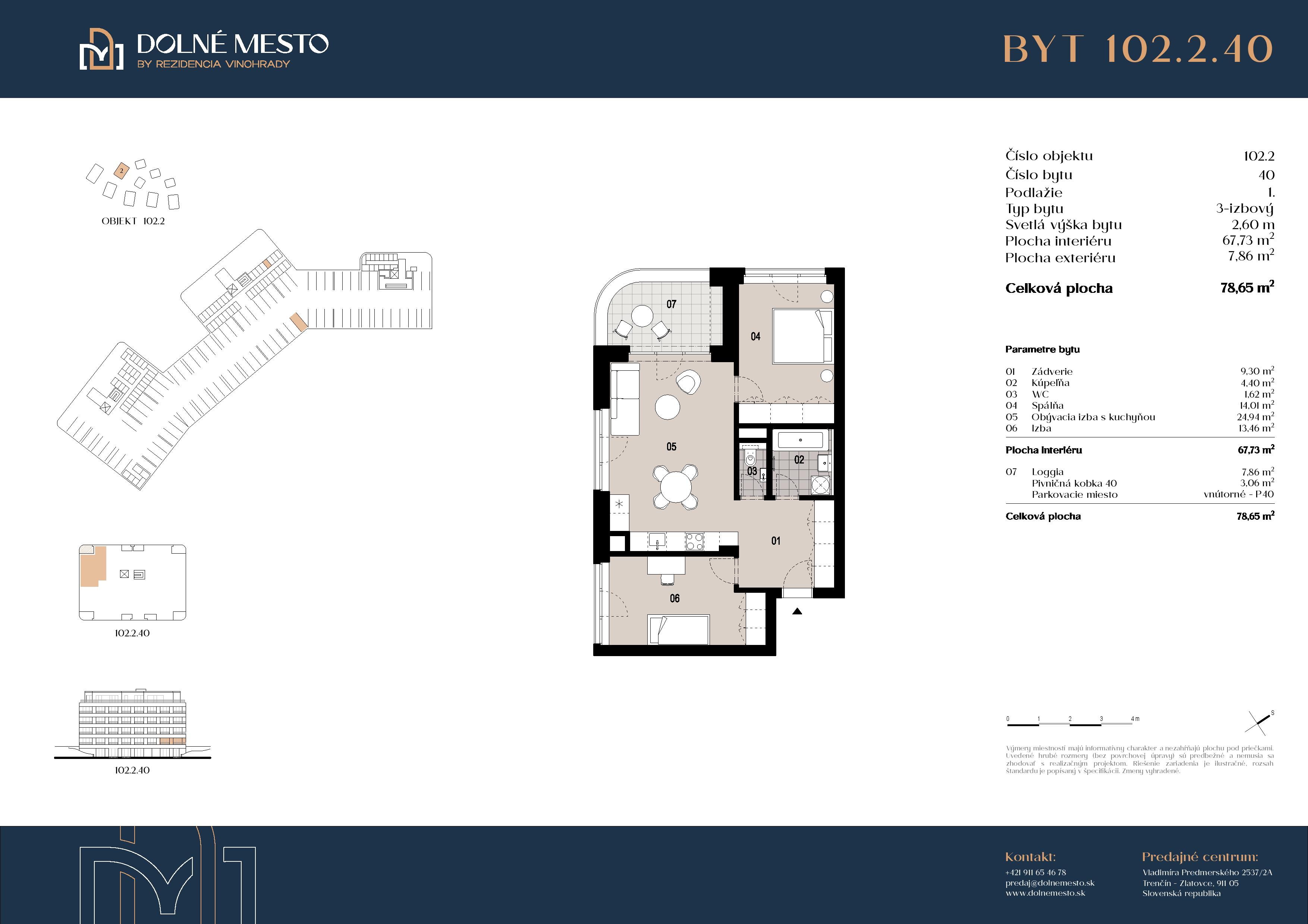 Dolné mesto - 102.2.40 - Pôdorys