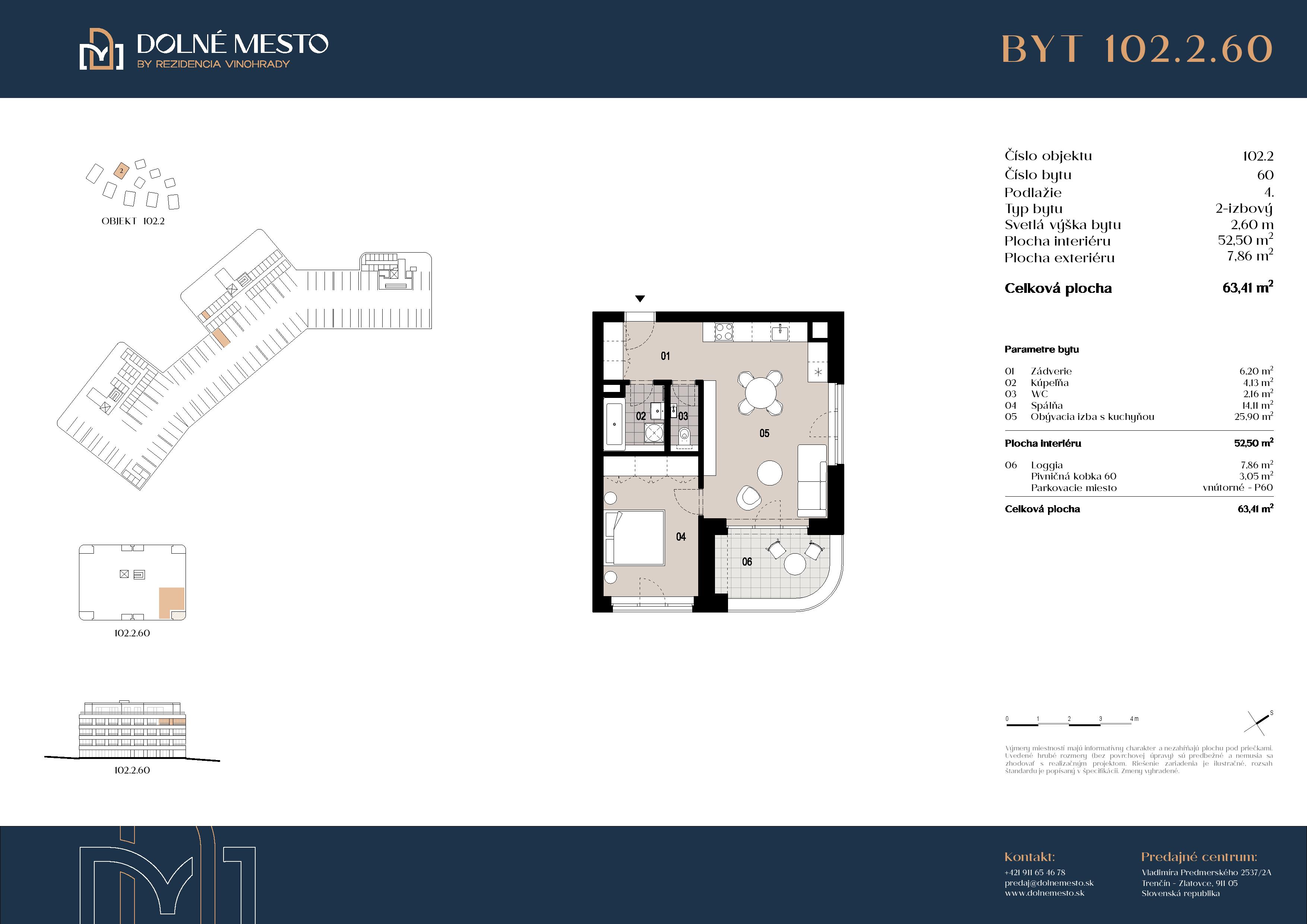 Dolné mesto - 102.2.60 - Pôdorys