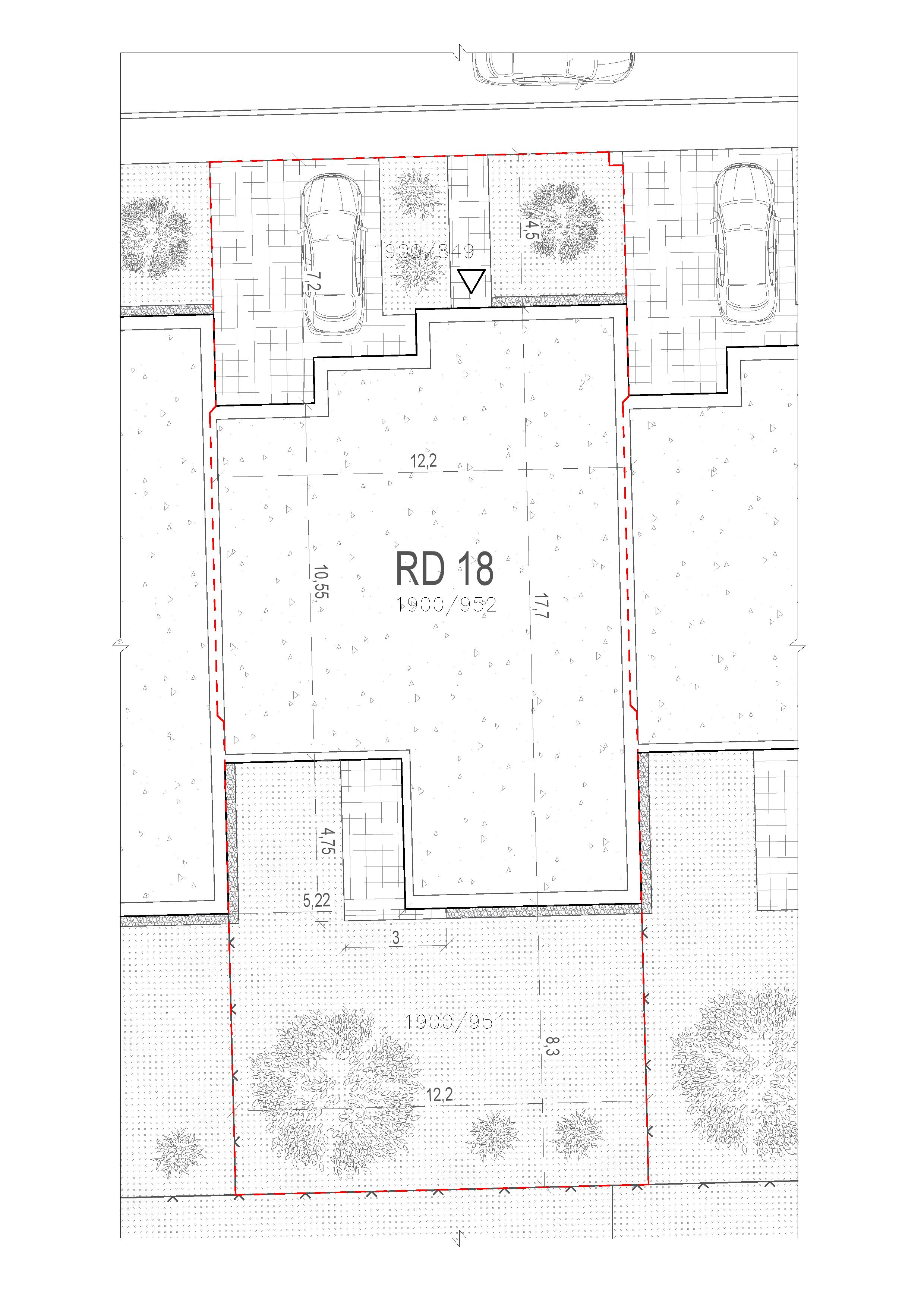 Silvánska - RD 18 V2 - Pôdorys