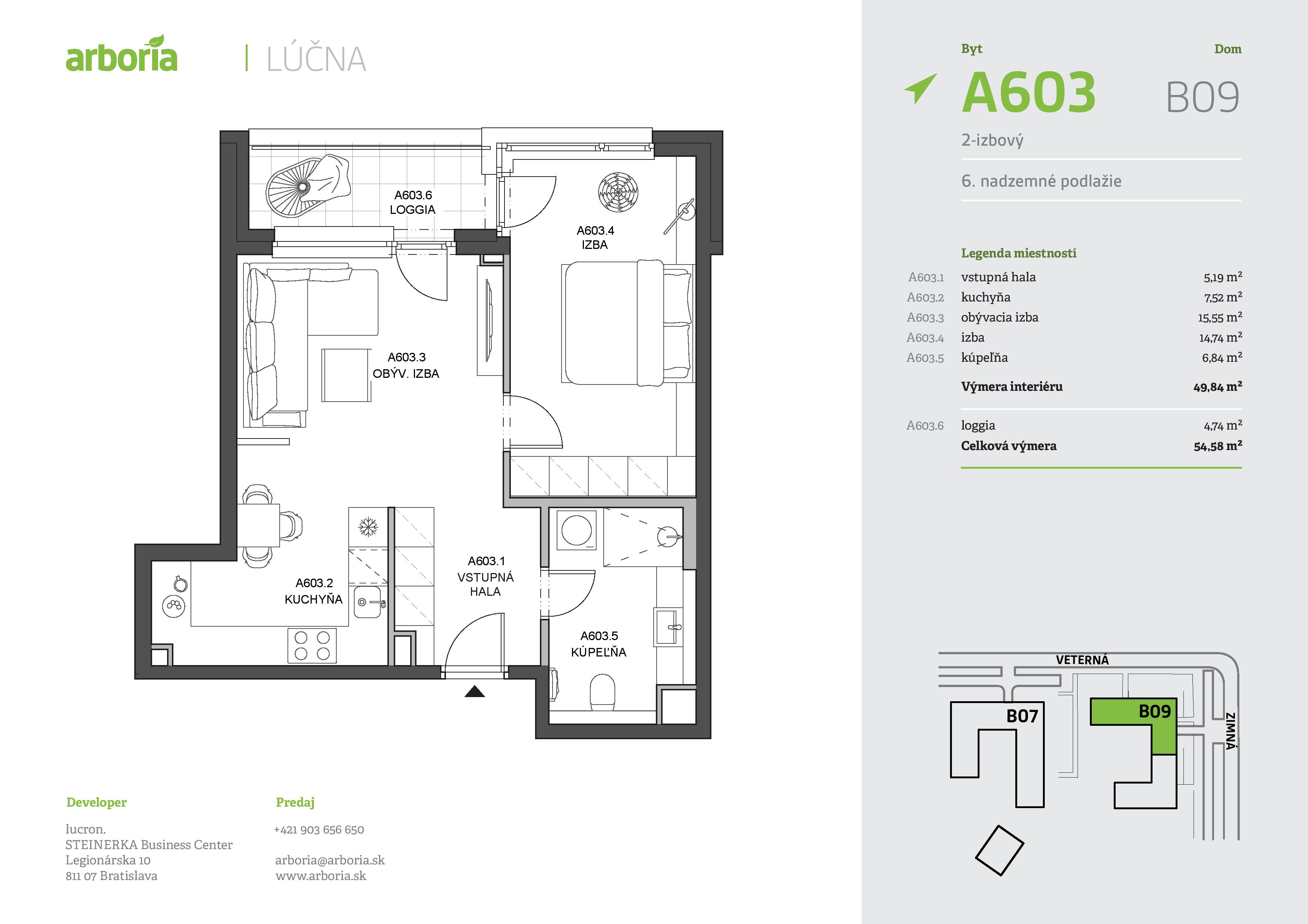 Arboria - A603 - Pôdorys