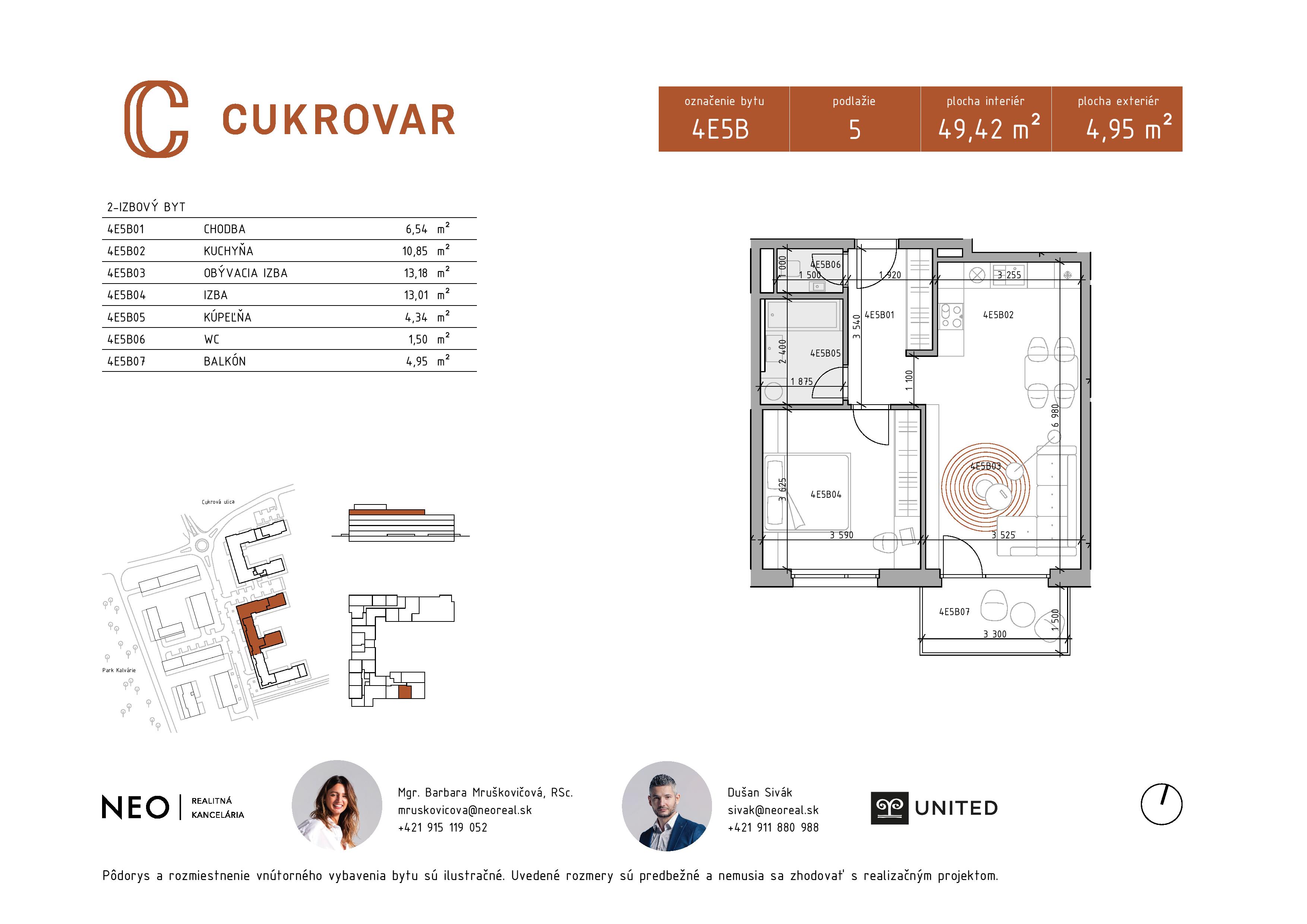 Cukrovar - 4E5B - Pôdorys