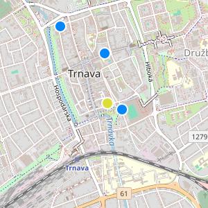 Orolská záhrada - map