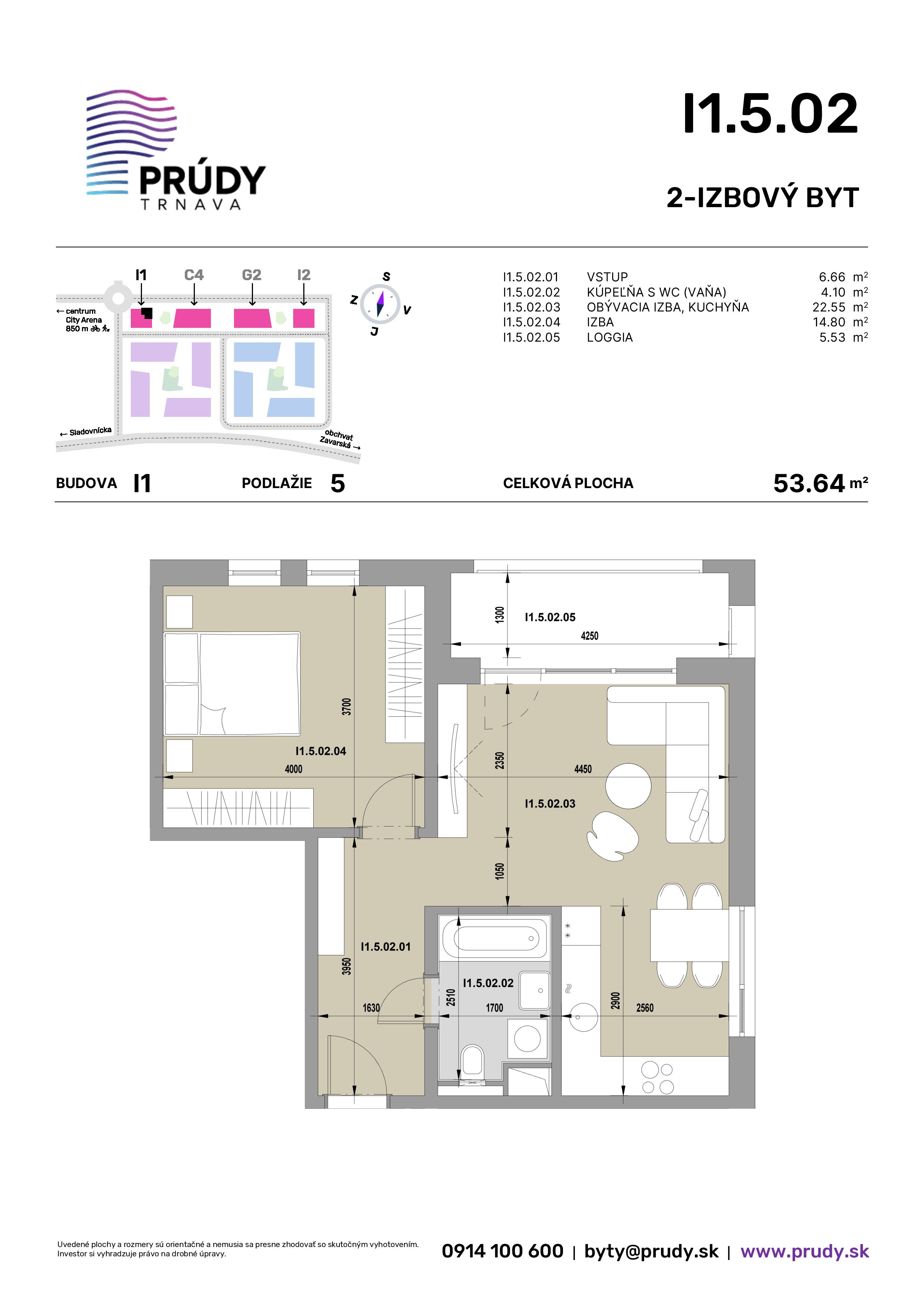 Prúdy Trnava - I1.5.02 - Pôdorys
