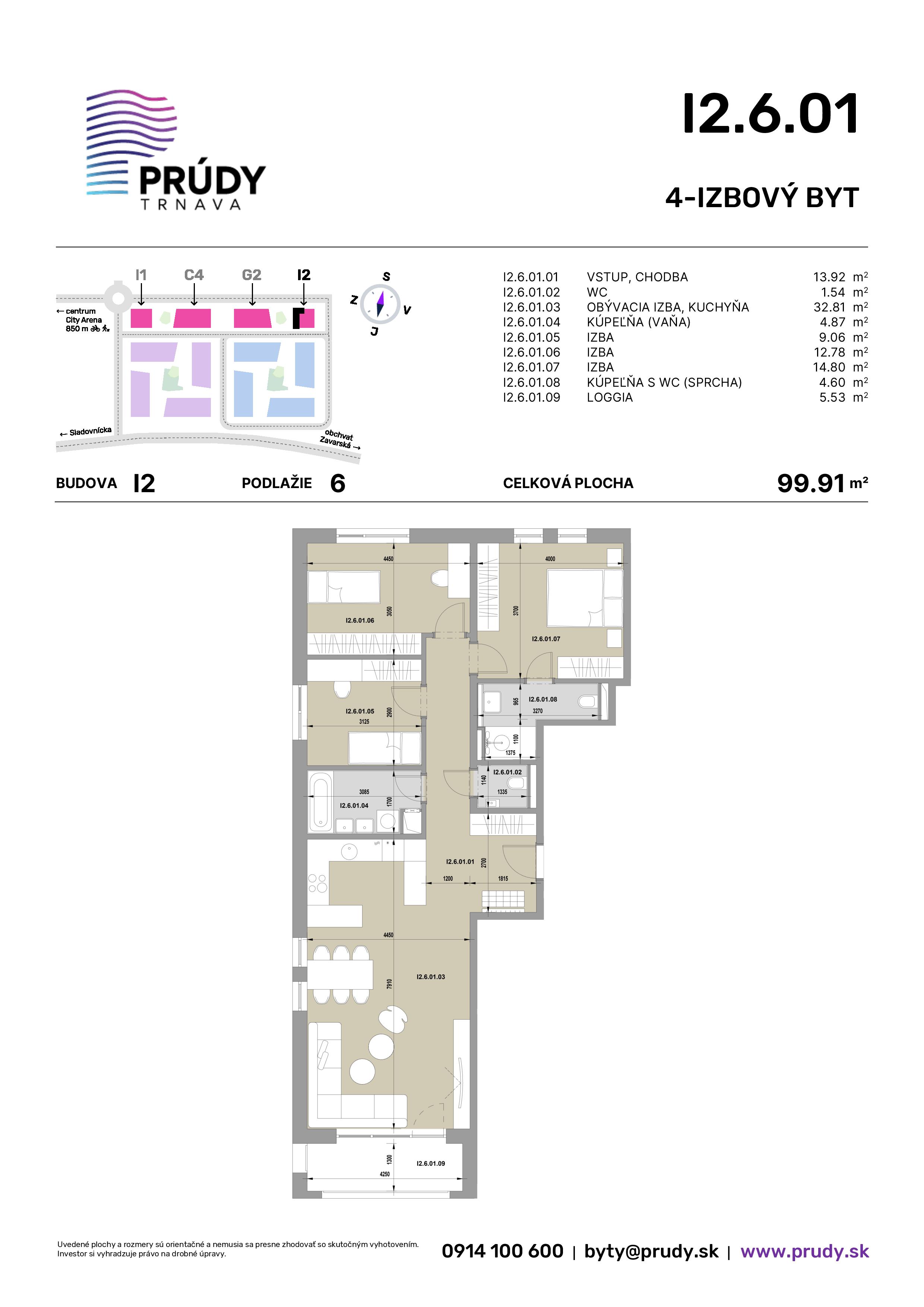 Prúdy Trnava - I2.6.01 - Pôdorys